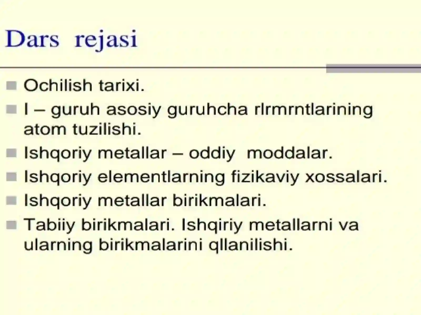Ishqoriy metallar 3