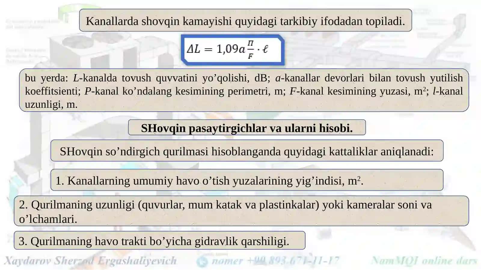 Ventilyatsiyatizimlaridashovqinso’ndirgichlar 3