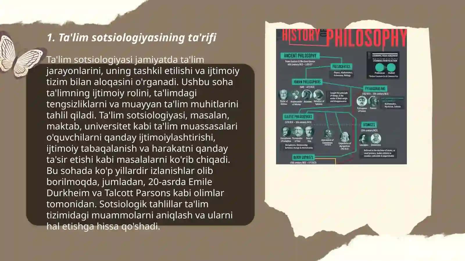 Taʼlim sotsiologiyasining asoslari va shakllanishi 3