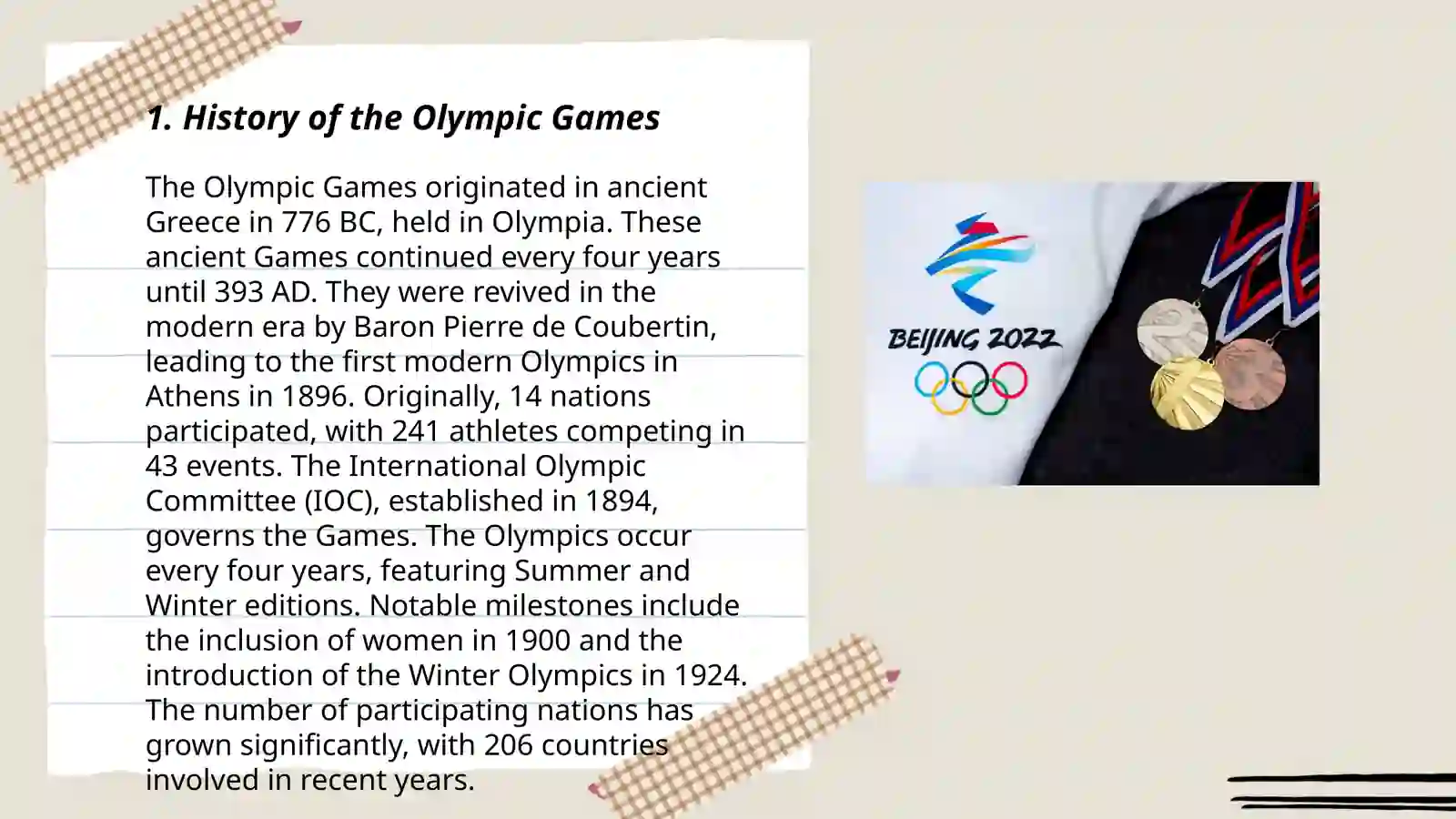The Olimpic Game 3