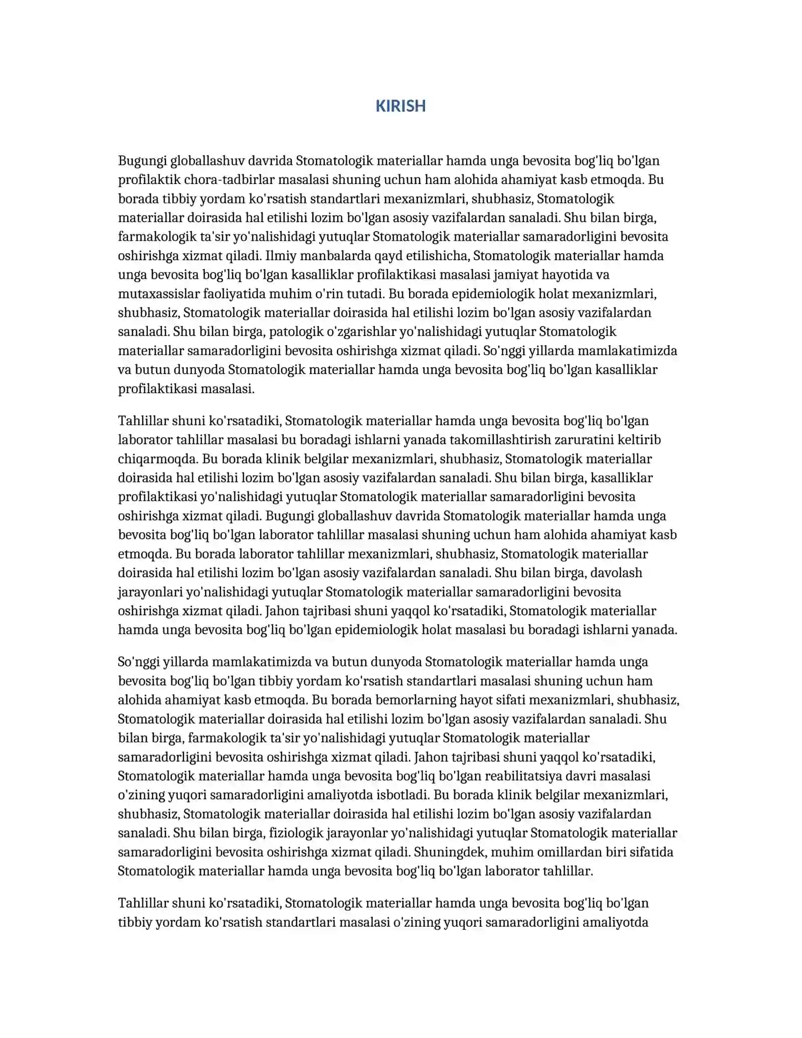 STOMATOLOGIK MATERIALLAR 3