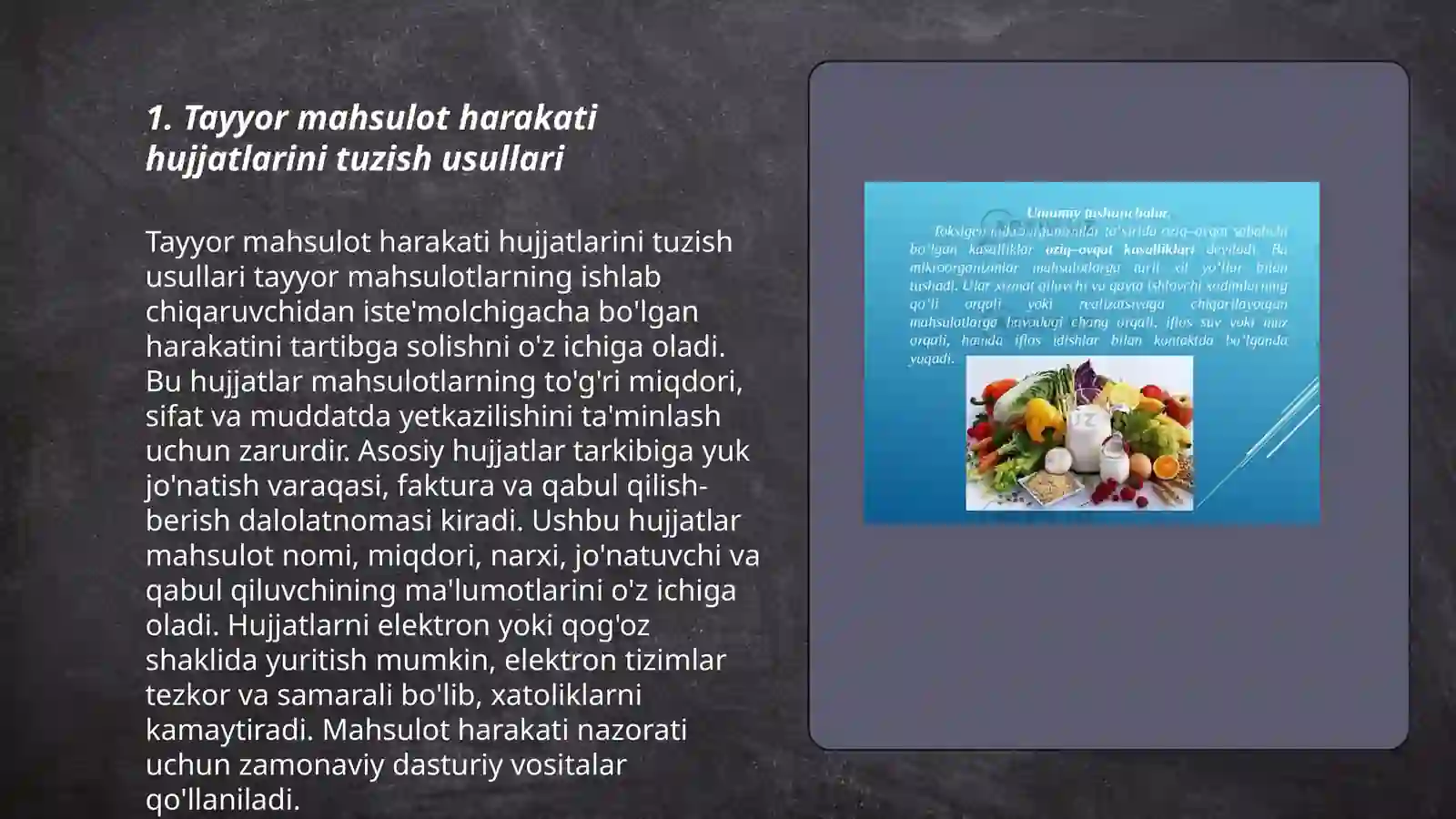 Tayyor mahsulot harakati hujjatlarini tuzish usullari 3