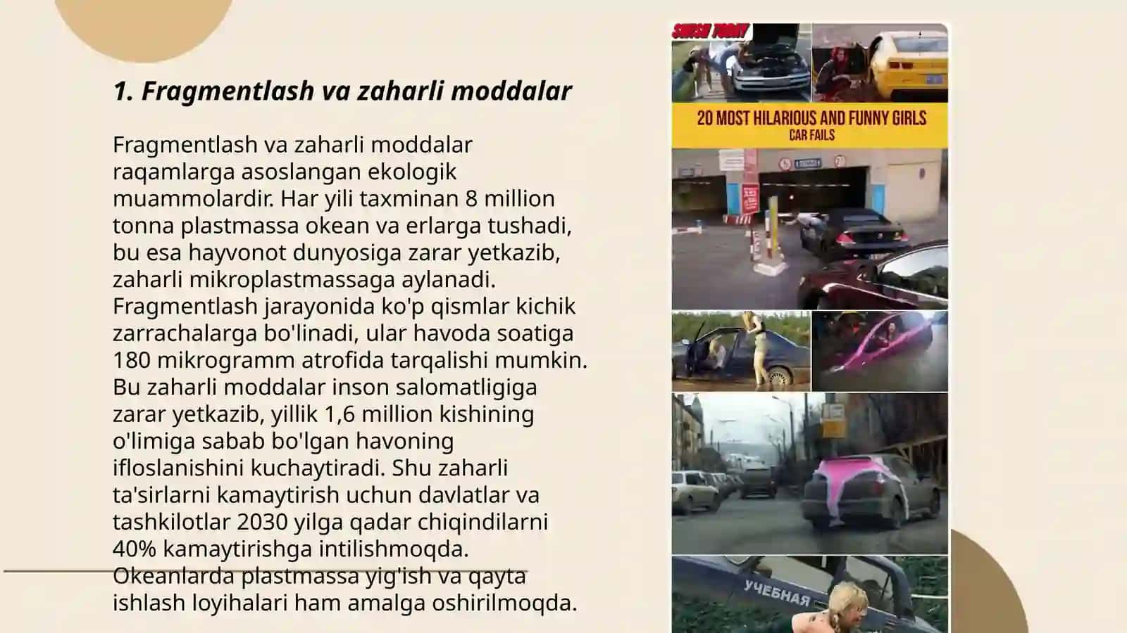 Fragmentlash va zaharli moddalar 3