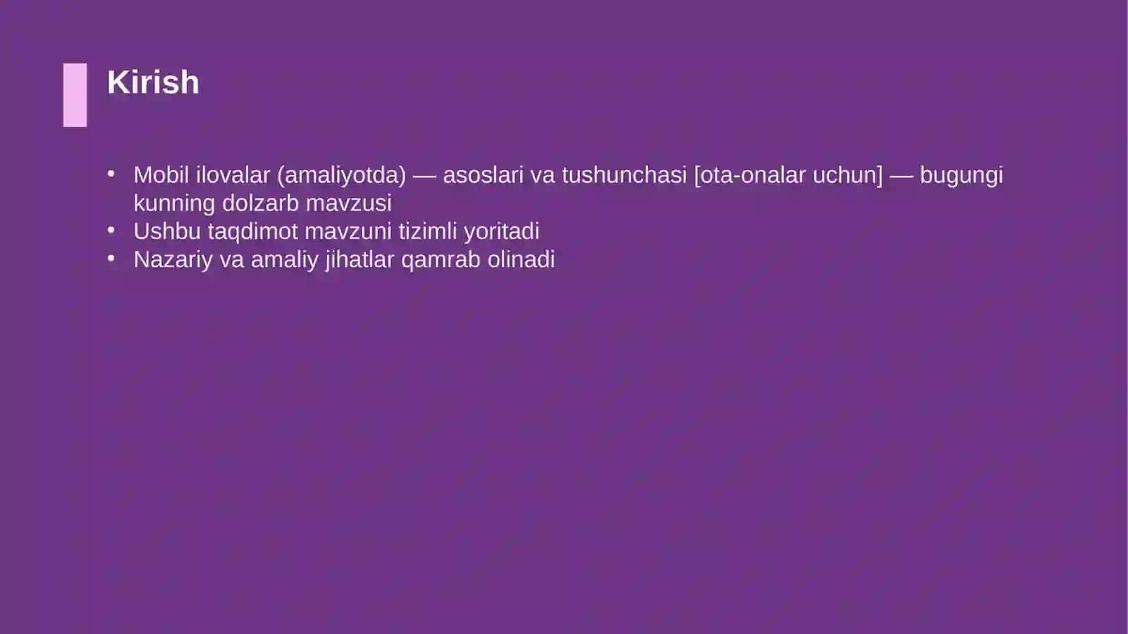 Mobil ilovalar (amaliyotda) — asoslari va tushunchasi [ota-onalar uchun] 3