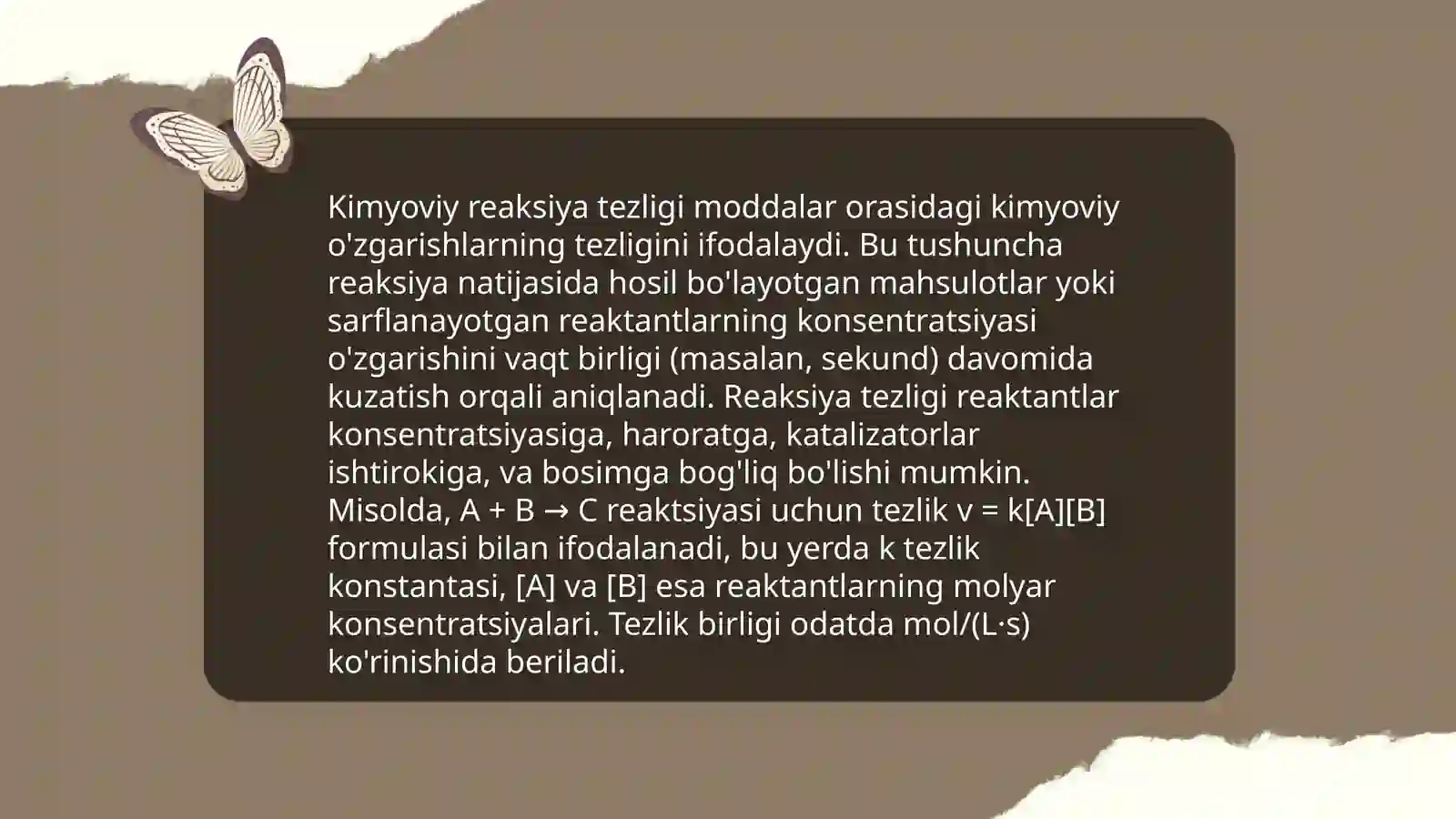 Kimyoviy reaksiya tezligi 3