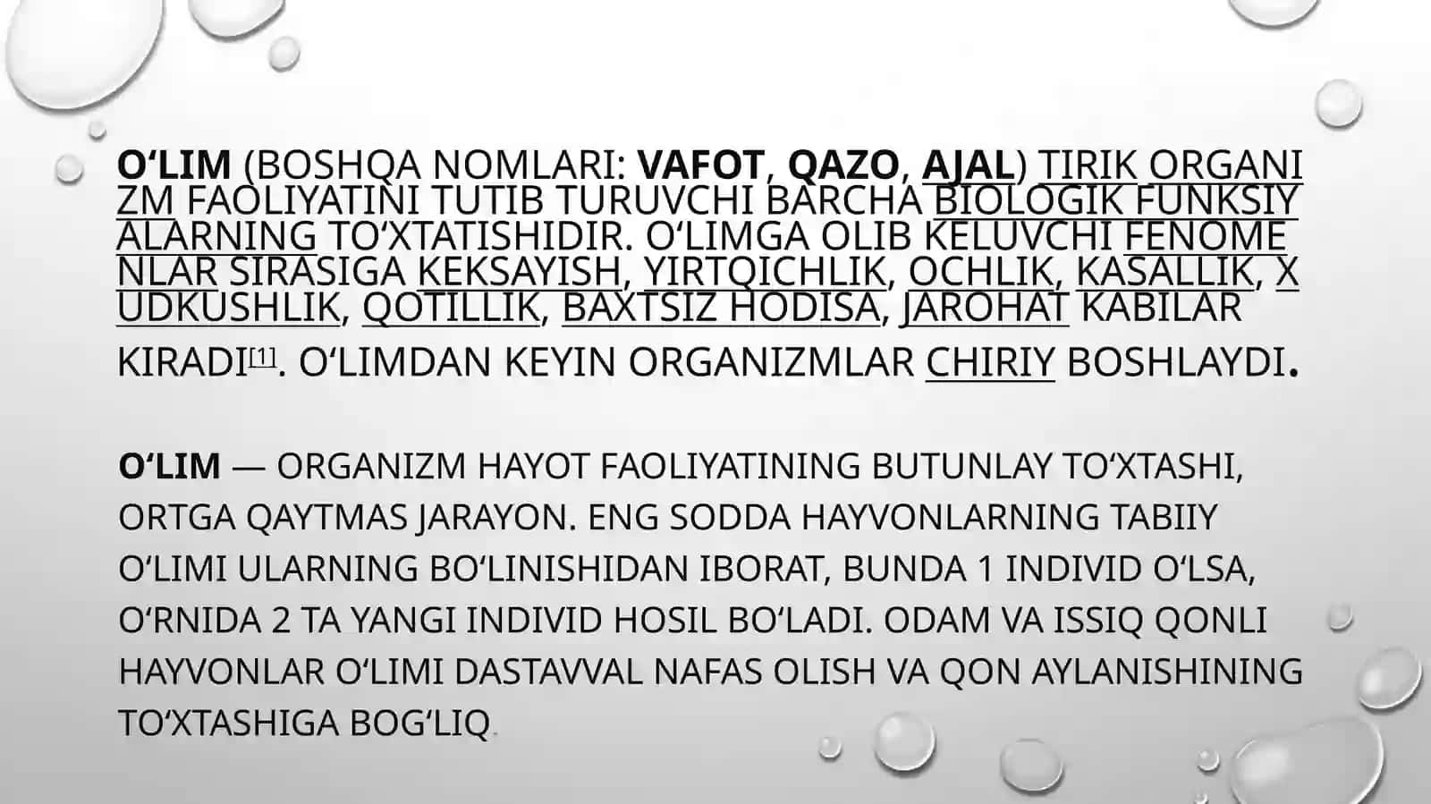 Toshkent Davlat Tibbiyot Universiteti Patologika Anatomiyasi Kafedrasi 3