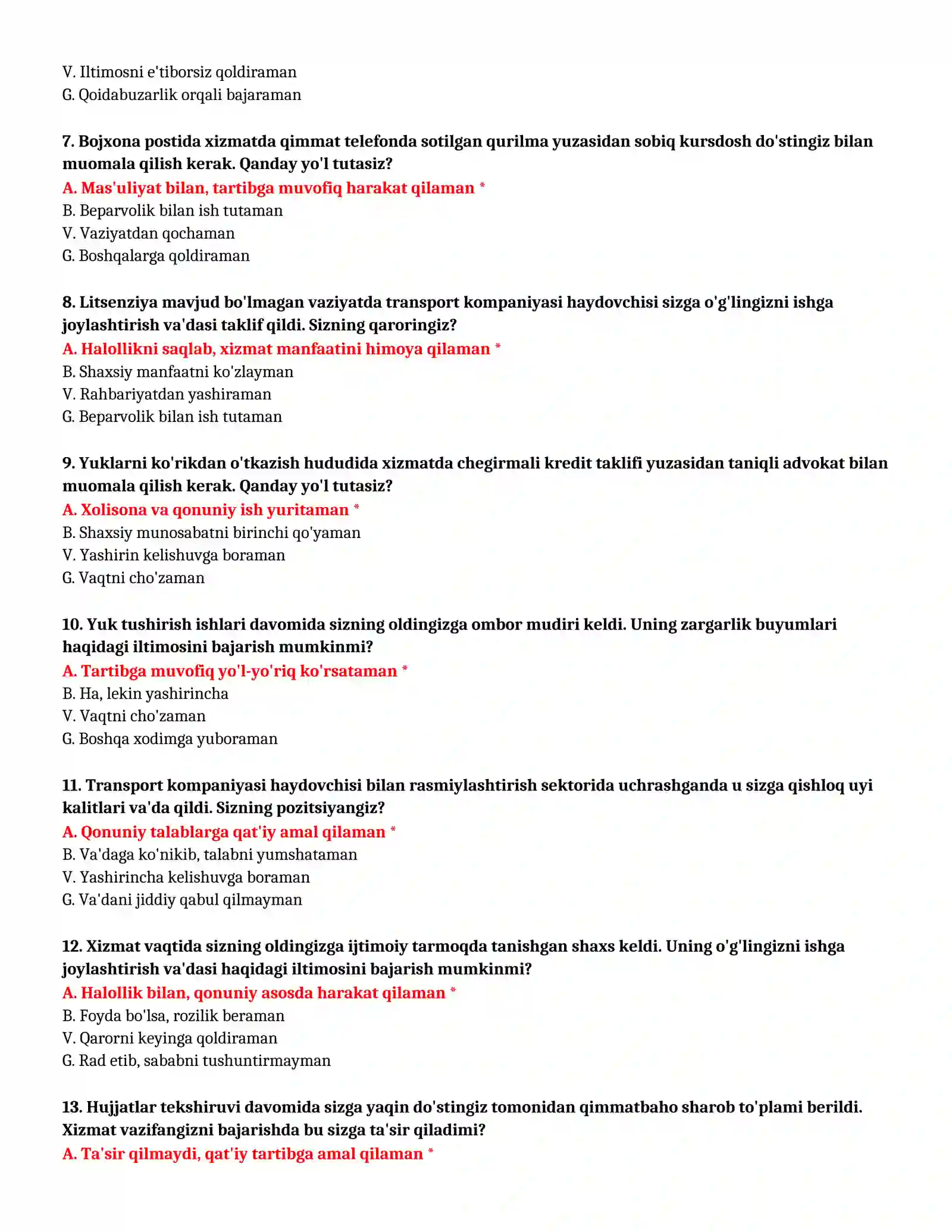 SUHBAT TESTLARI (№ 38) 3
