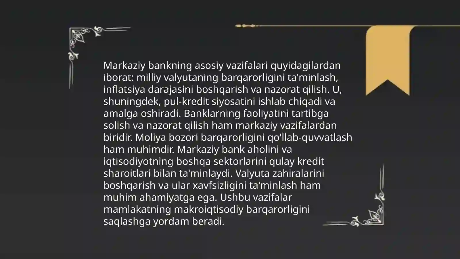 Markaziy bankning ochig bozordagi operatsiyalari 3