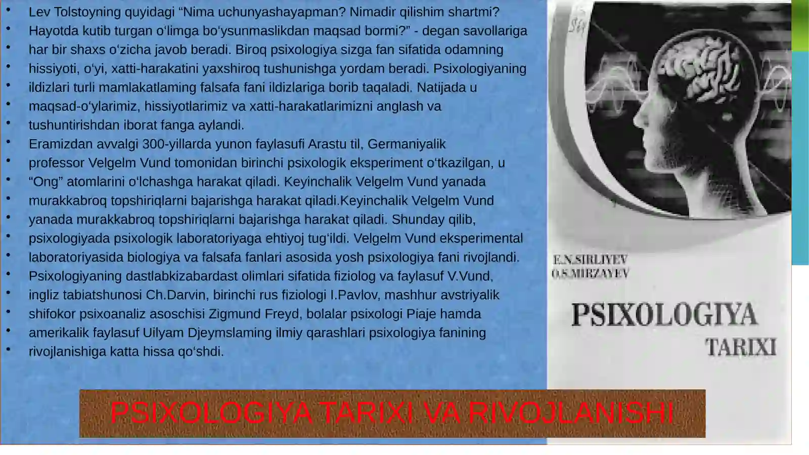 Psixologiya fanining predmeti va tadqiqot metodlari 3