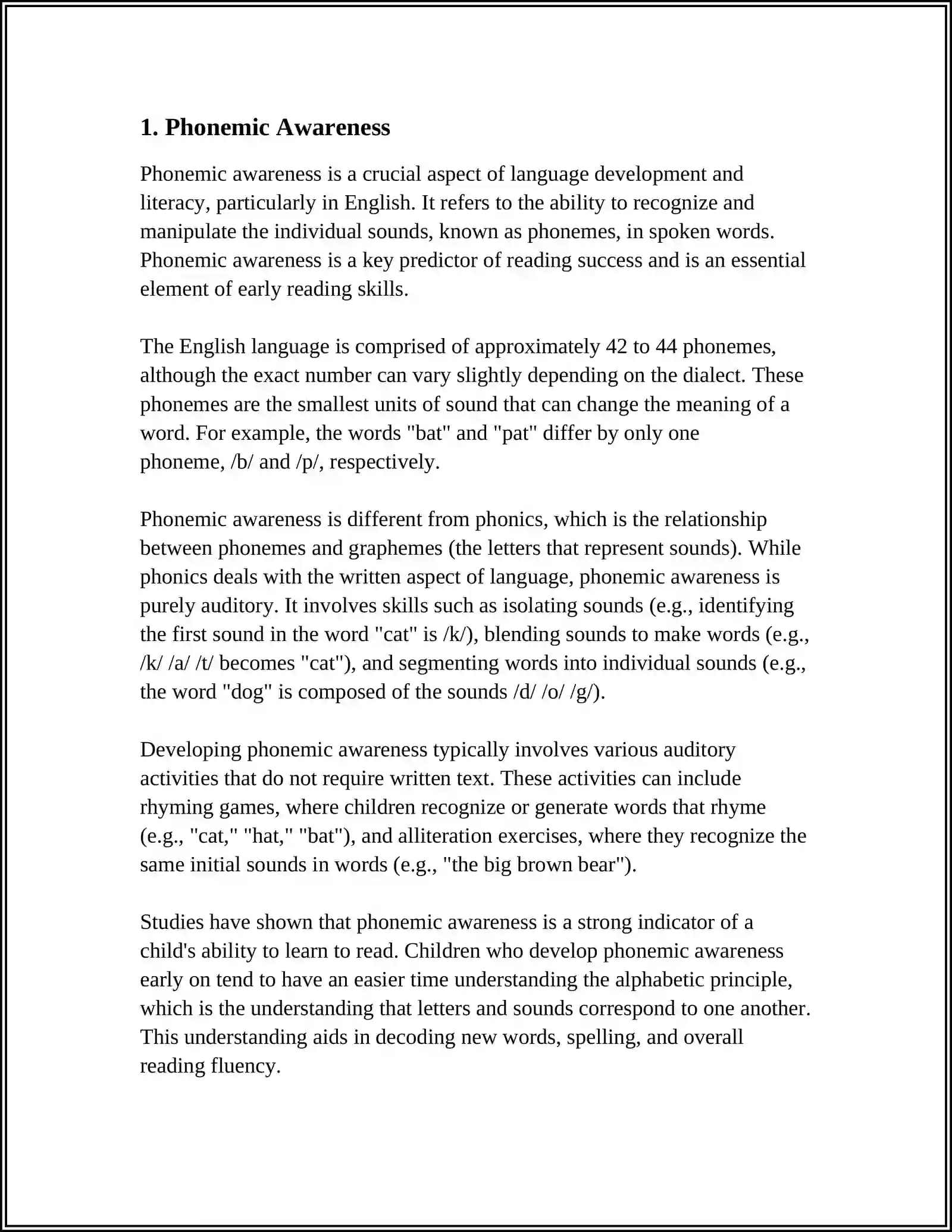 READING SKILLS 3