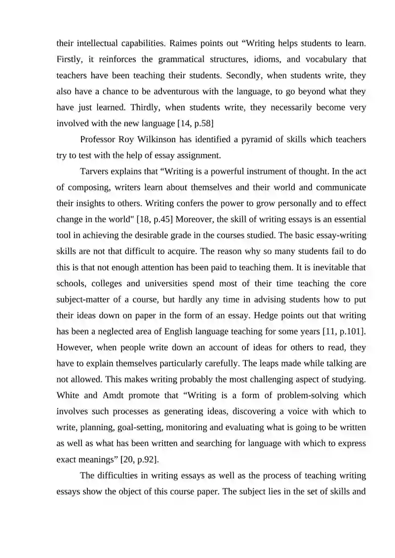 Teaching Writing Essays 3