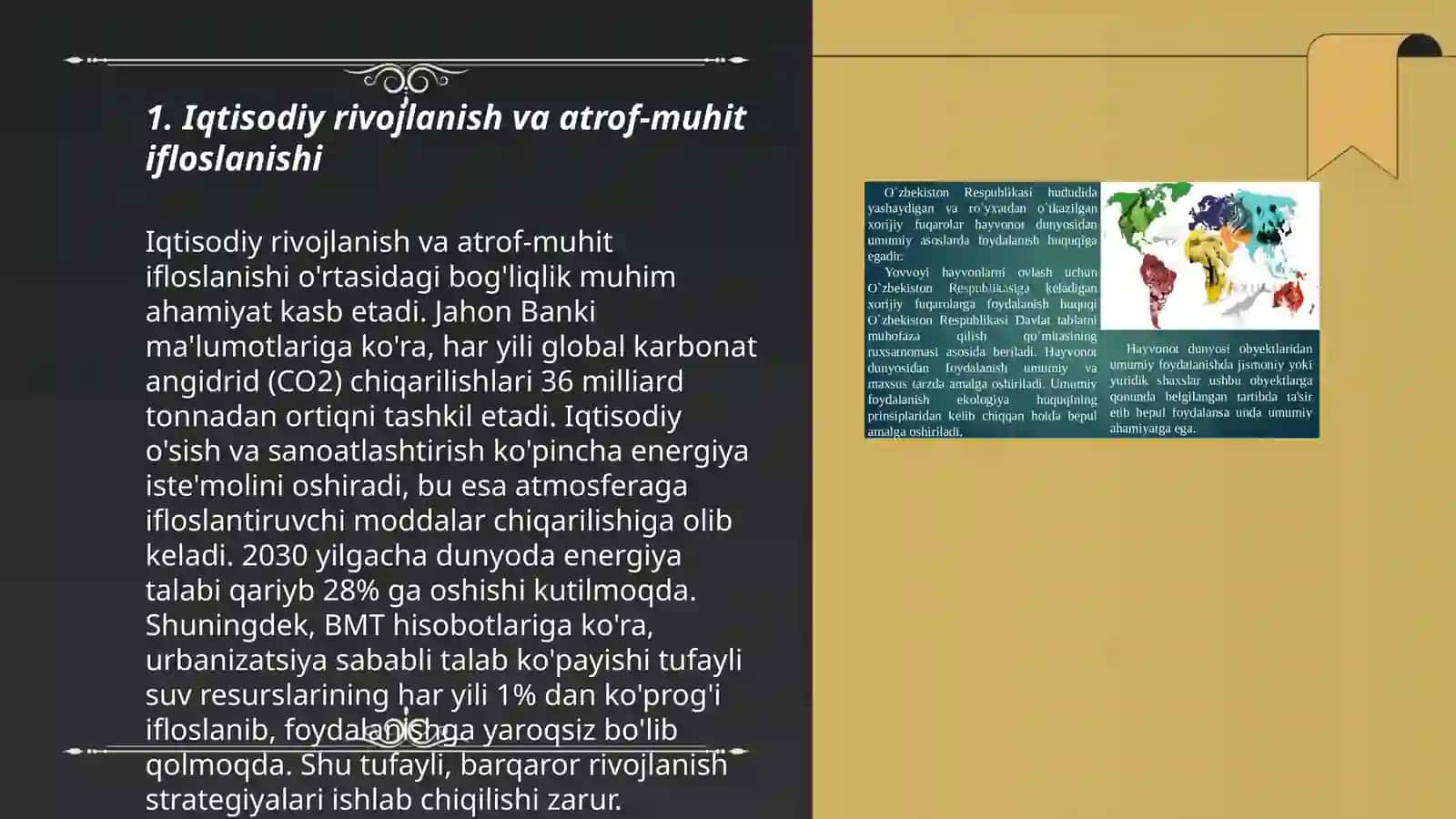 Iqtisodiy rivojlanishning atrof-muhitga ko'rsatadigan tasiri 3