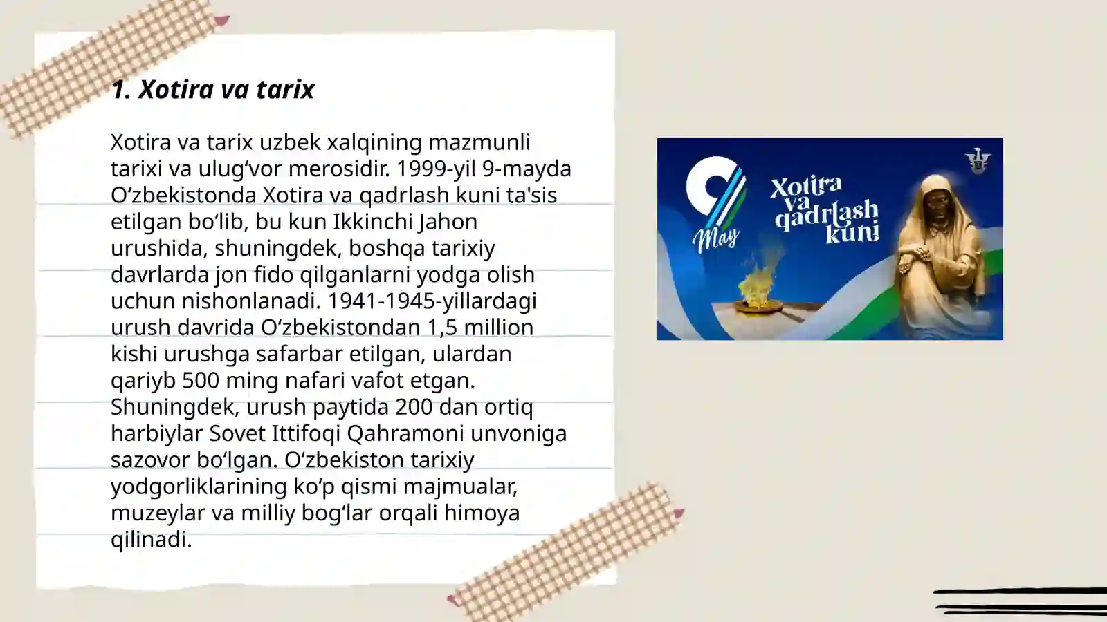 Xotira va tarix 3