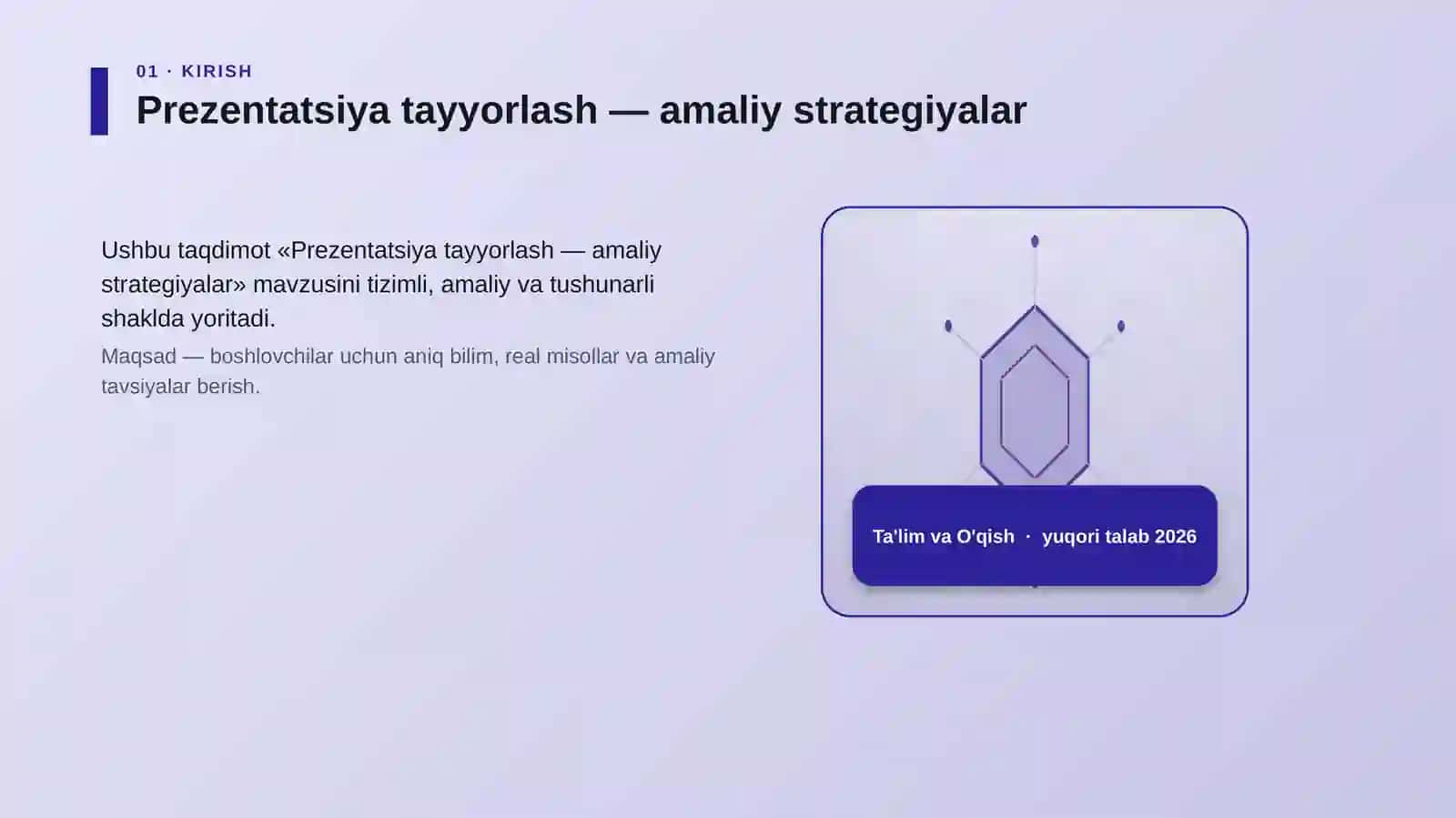 Prezentatsiya tayyorlash — amaliy strategiyalar 3