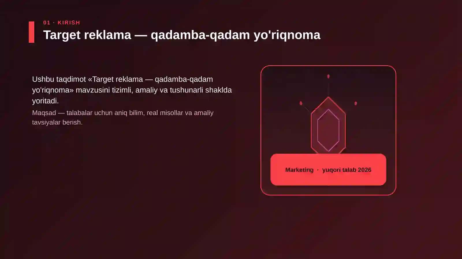 Target reklama — qadamba-qadam yo'riqnoma 3