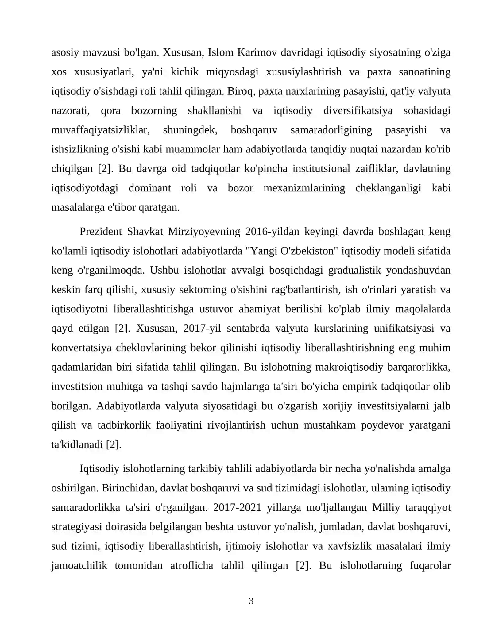 Milliy Iqtisodiyot va makro ko’rsatkichlar 3