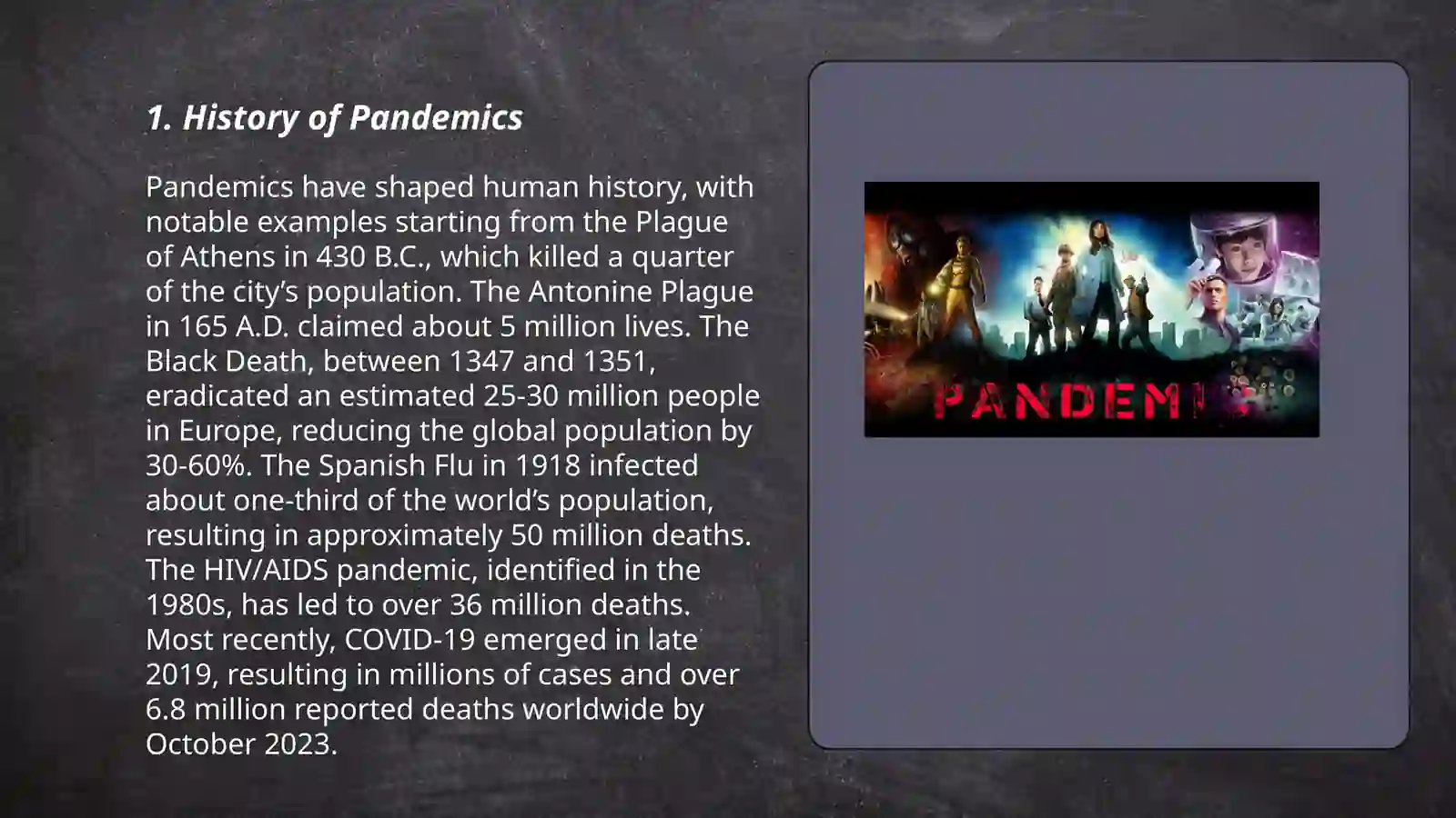 Dealing with pandemic 3