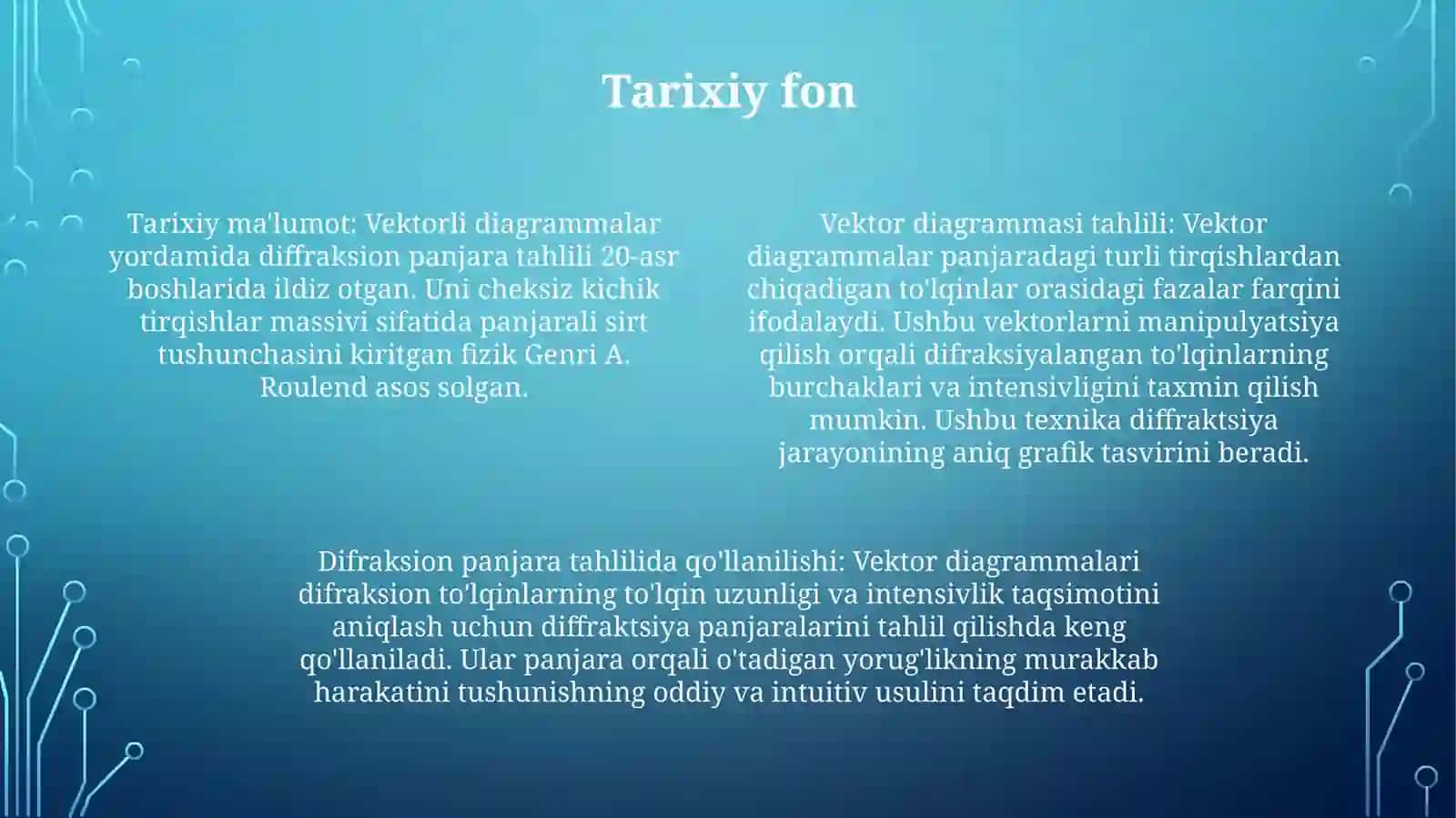 Yorug'Likning Difraksiya Manzarasini Tahlil Qilishda VektorDiagrammanisiniQo'Lanilishi 3
