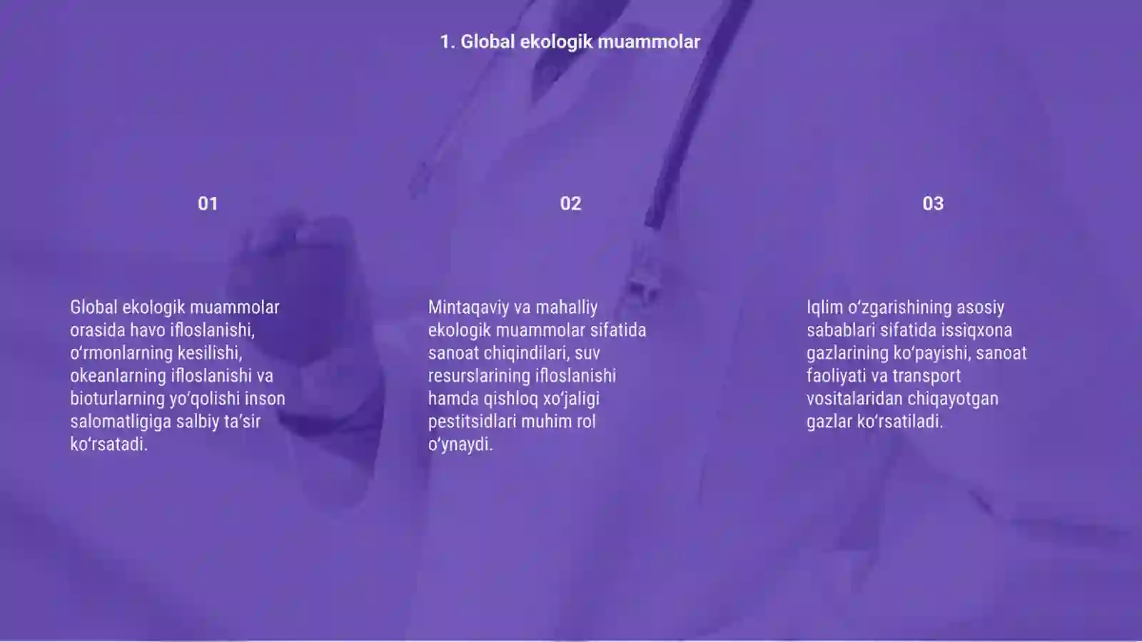 Ekologik muammolar 3