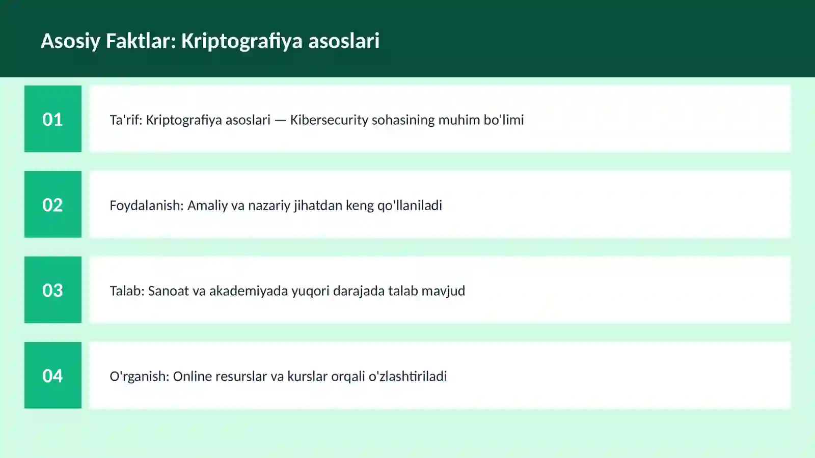 Kriptografiya asoslari 3