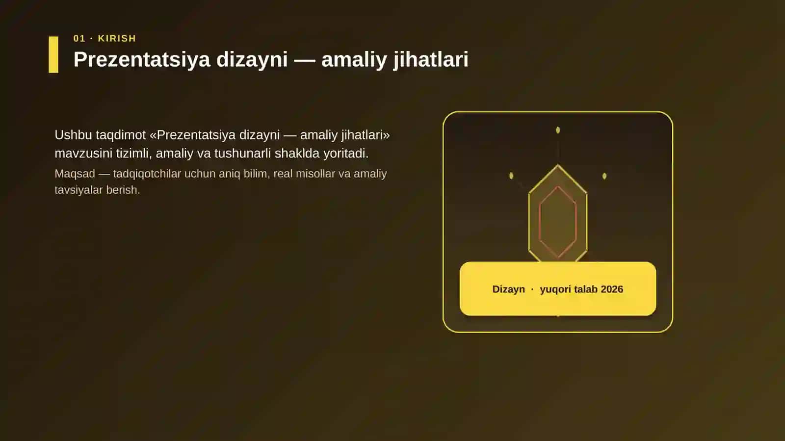 Prezentatsiya dizayni — amaliy jihatlari 3