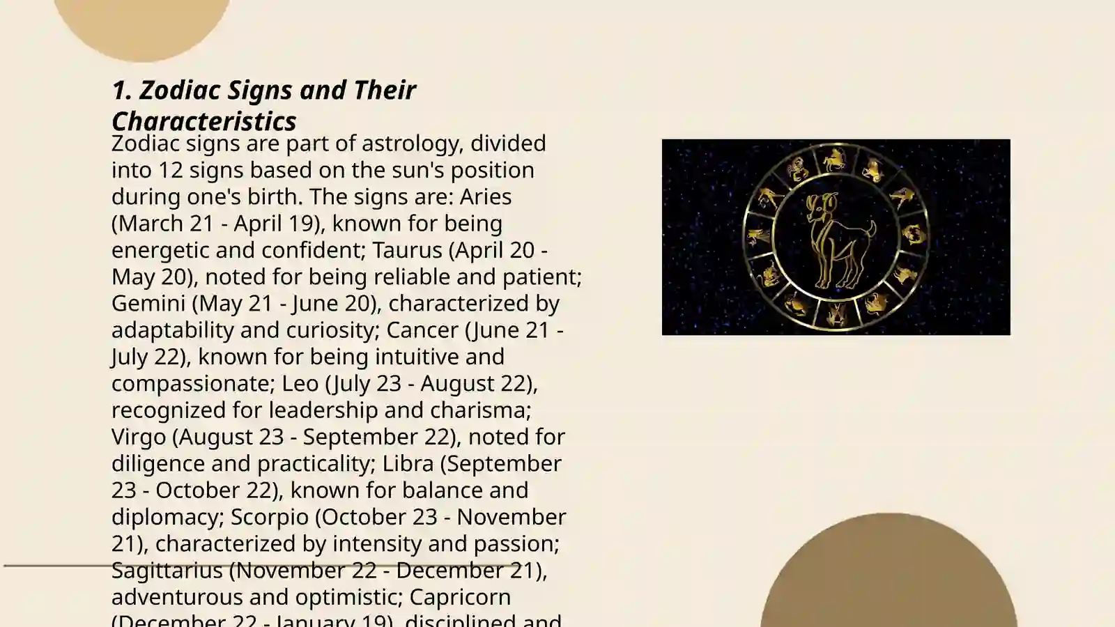 Horoscopes 3