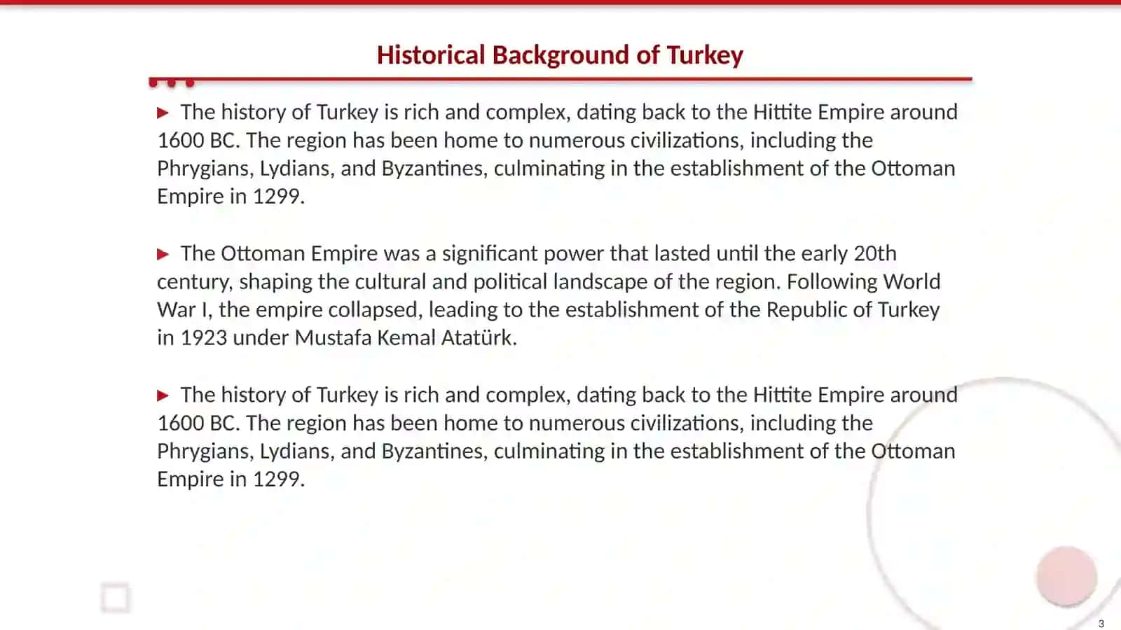 Turkey 3