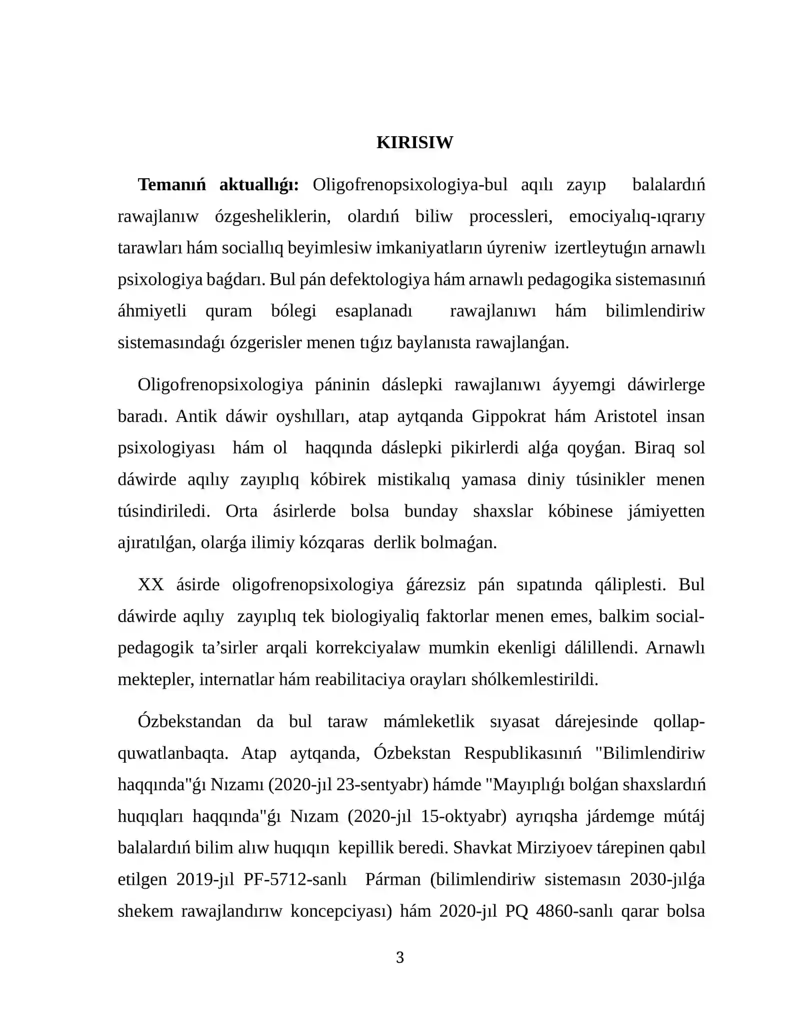 Oligofrenopsixologiya panini rawajlanish tarixi 3