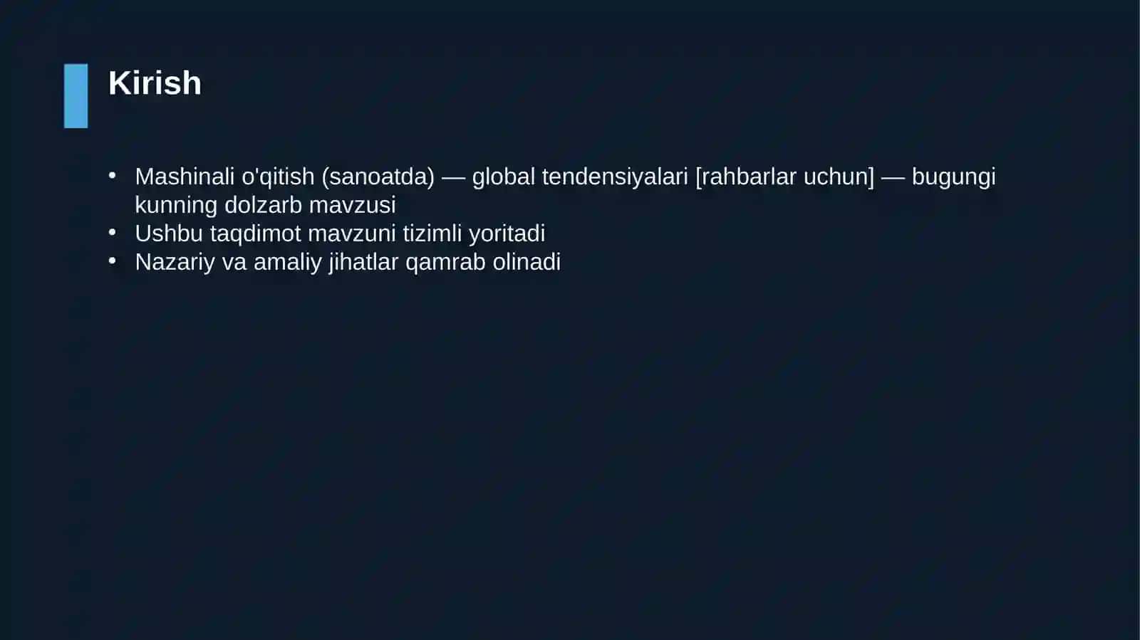 Mashinali o'qitish (sanoatda) — global tendensiyalari [rahbarlar uchun] 3