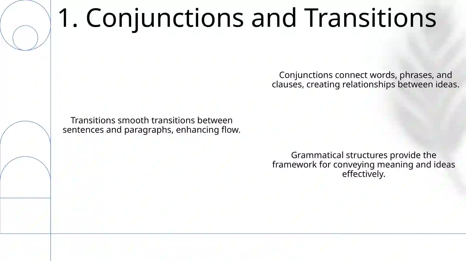 Grammatical Structures in Communication 3