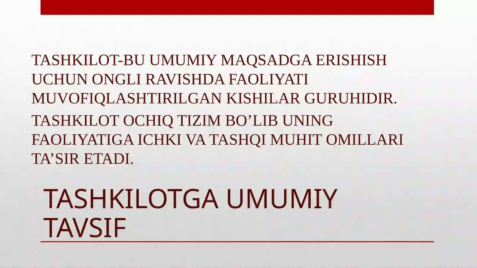TASHKILOT VA ULARNIboshqarish 3