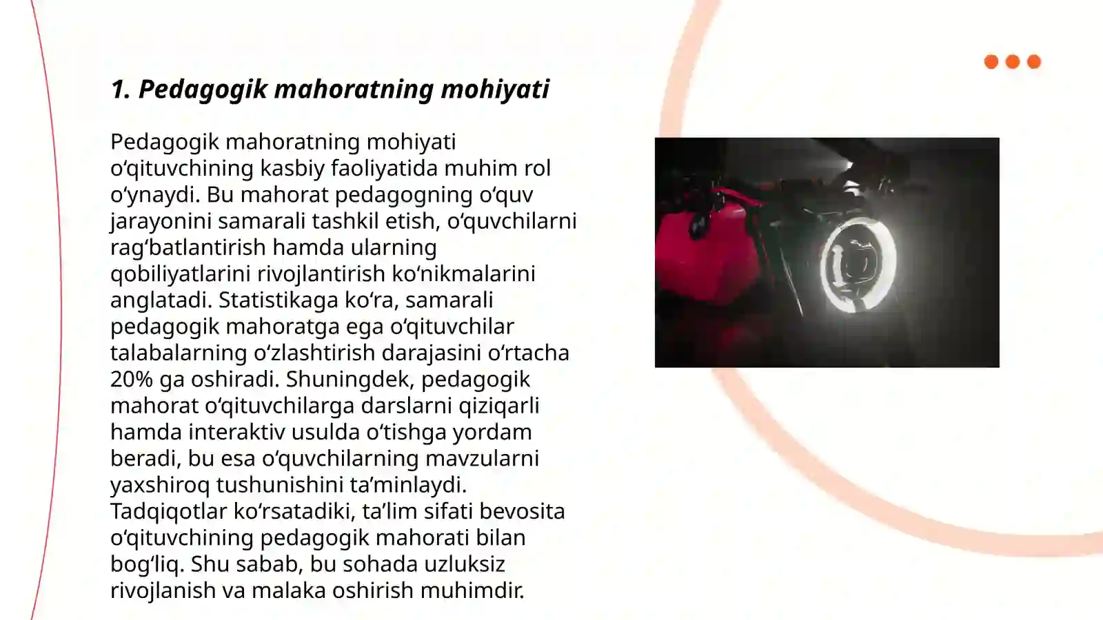Pedagogik mahorat xaqida tushuncha 3