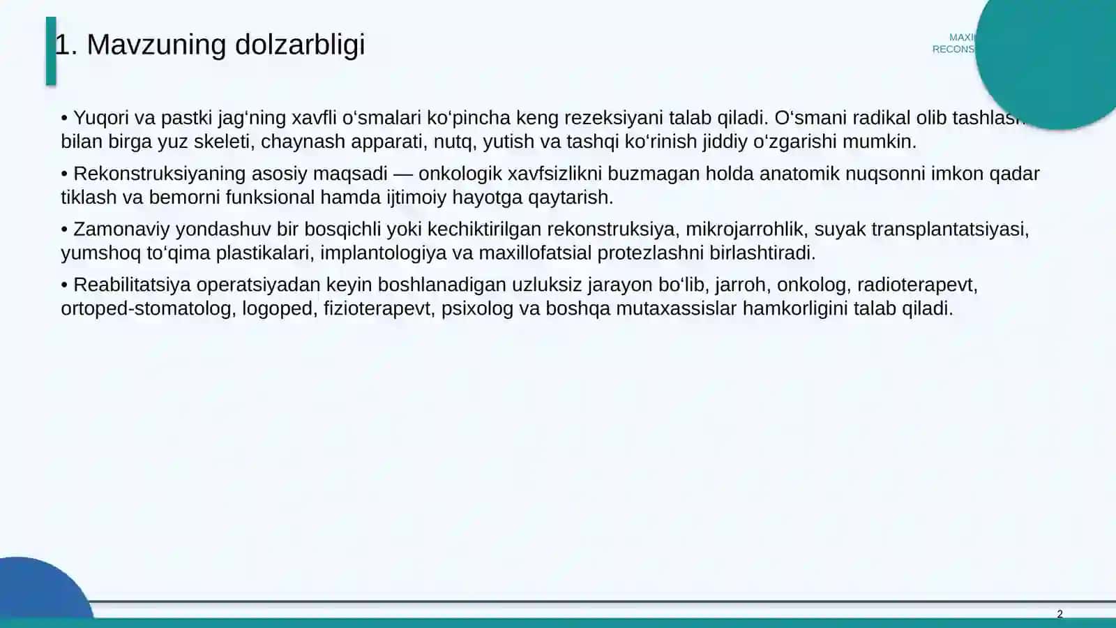 Yuz jag‘ jarrohligi 3