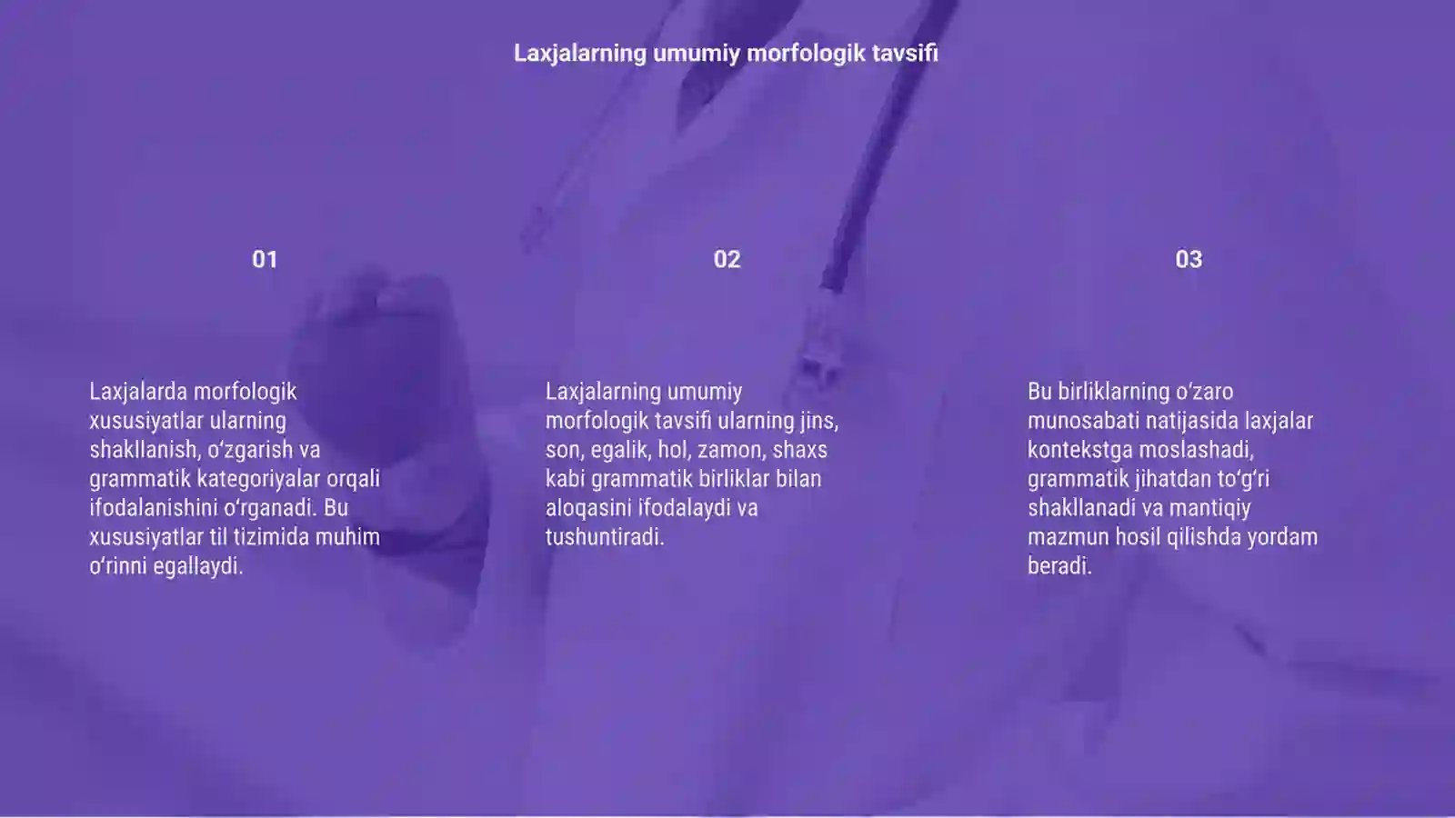 Laxjalarda morfalogik xususiyatlar 3