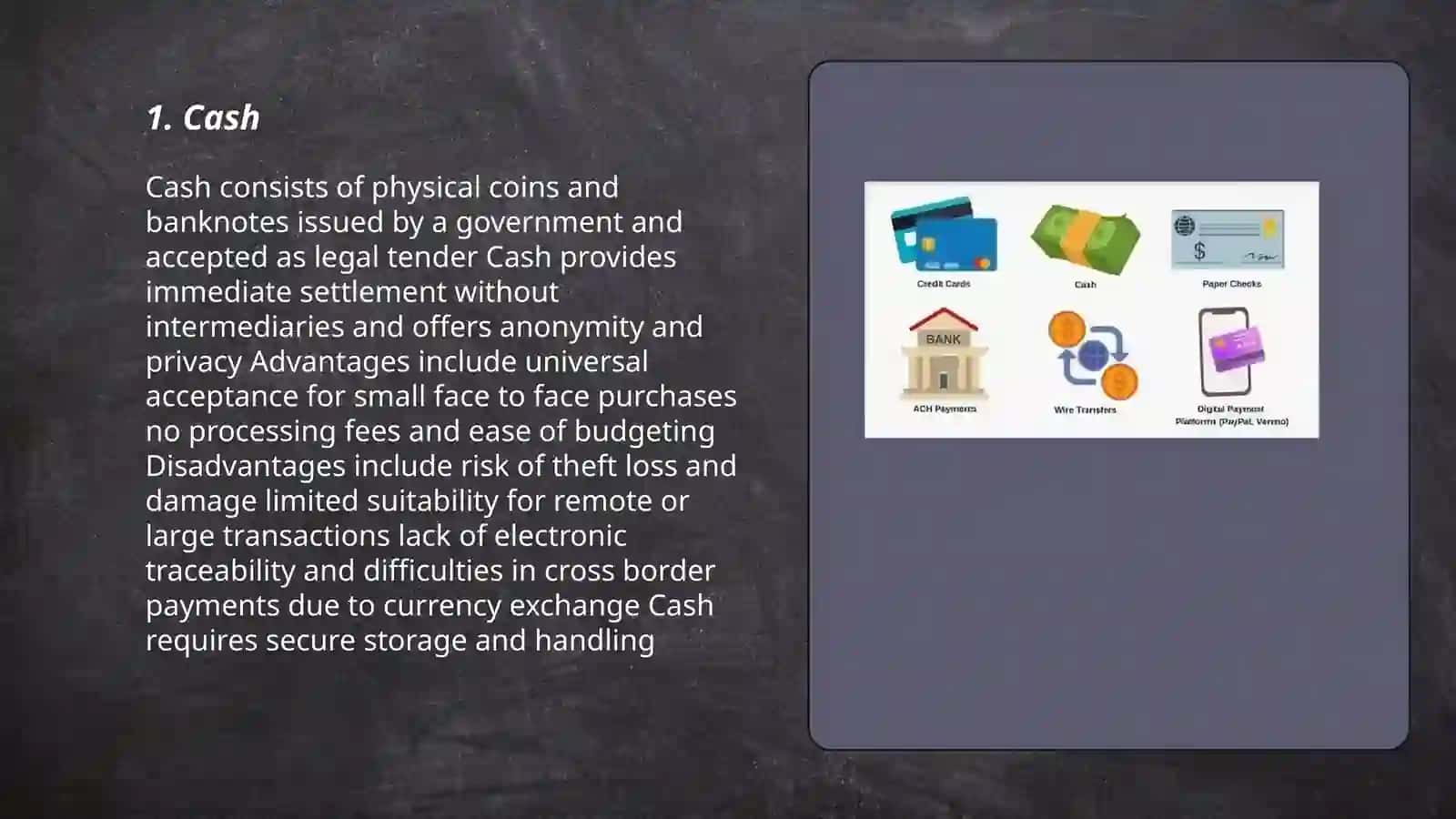 Types of payment 3