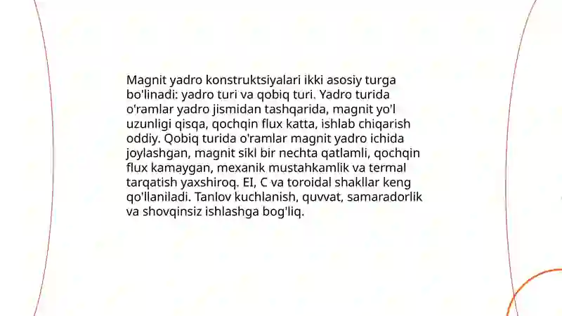 Transformatorlarning konstruksiyalari 3