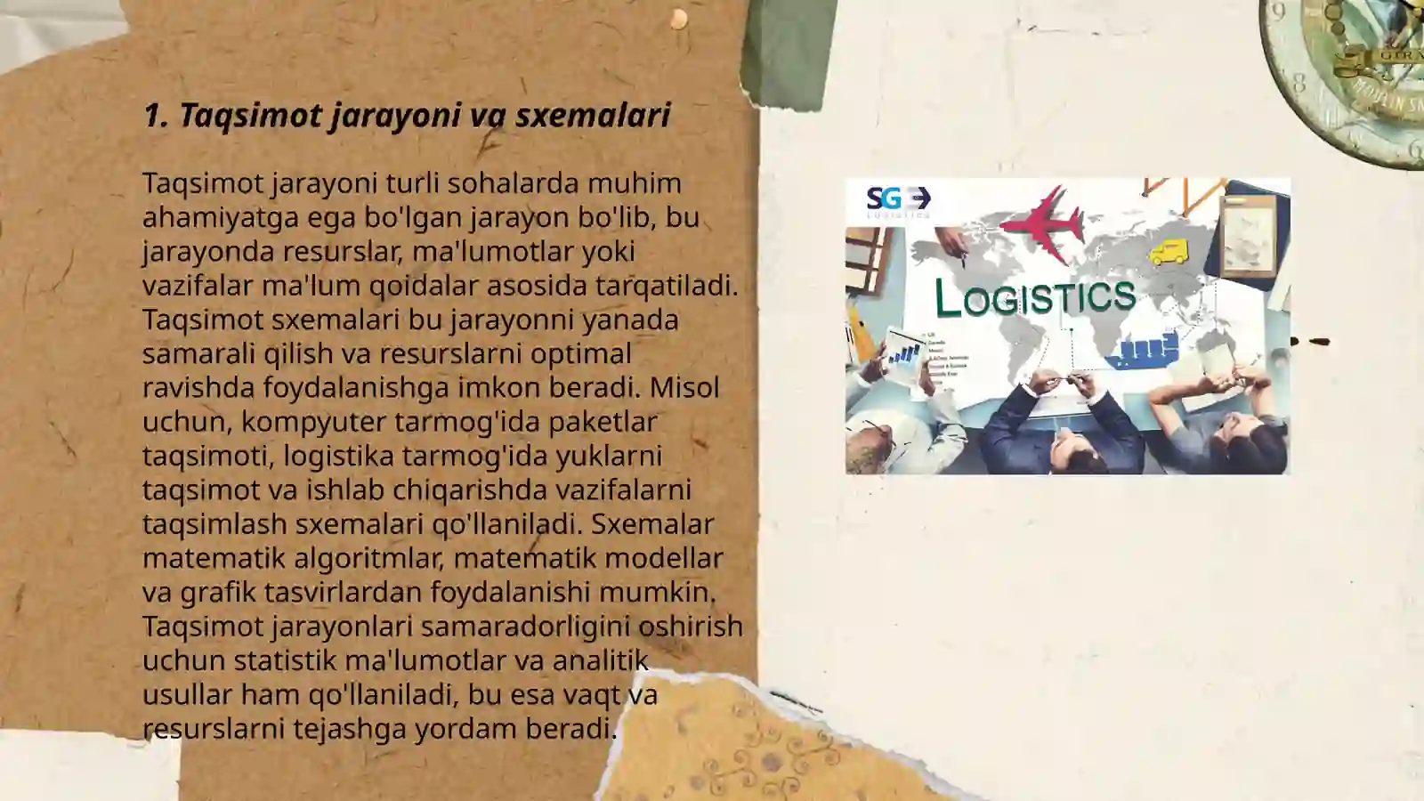 Taqsimot logistikasi 3
