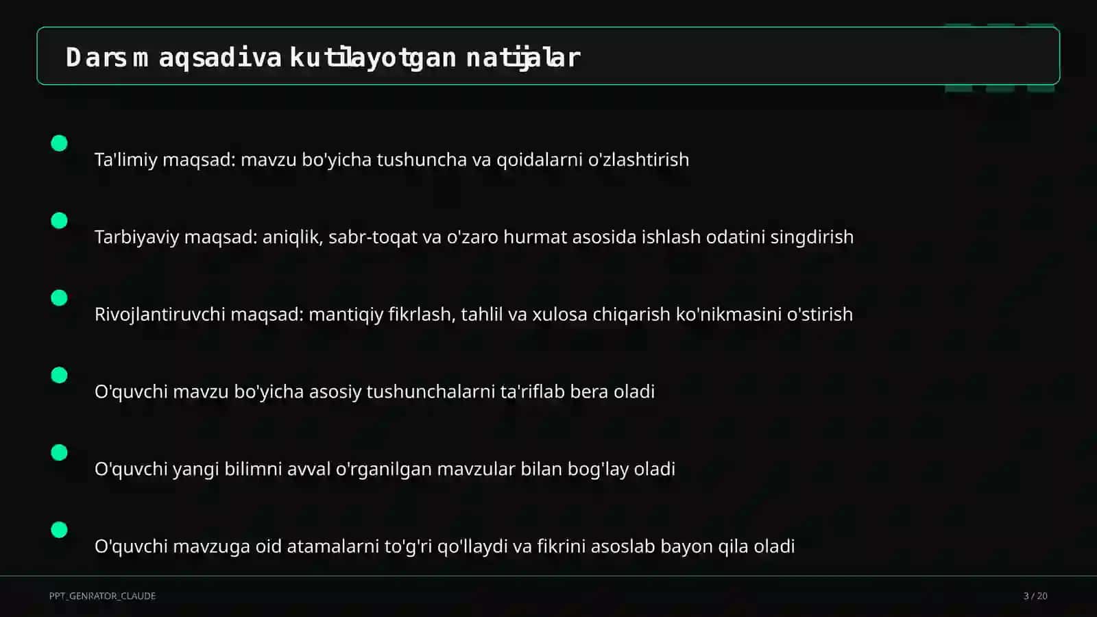O'zbekiston relyefi va foydali qazilmalari (8-sinf) 3
