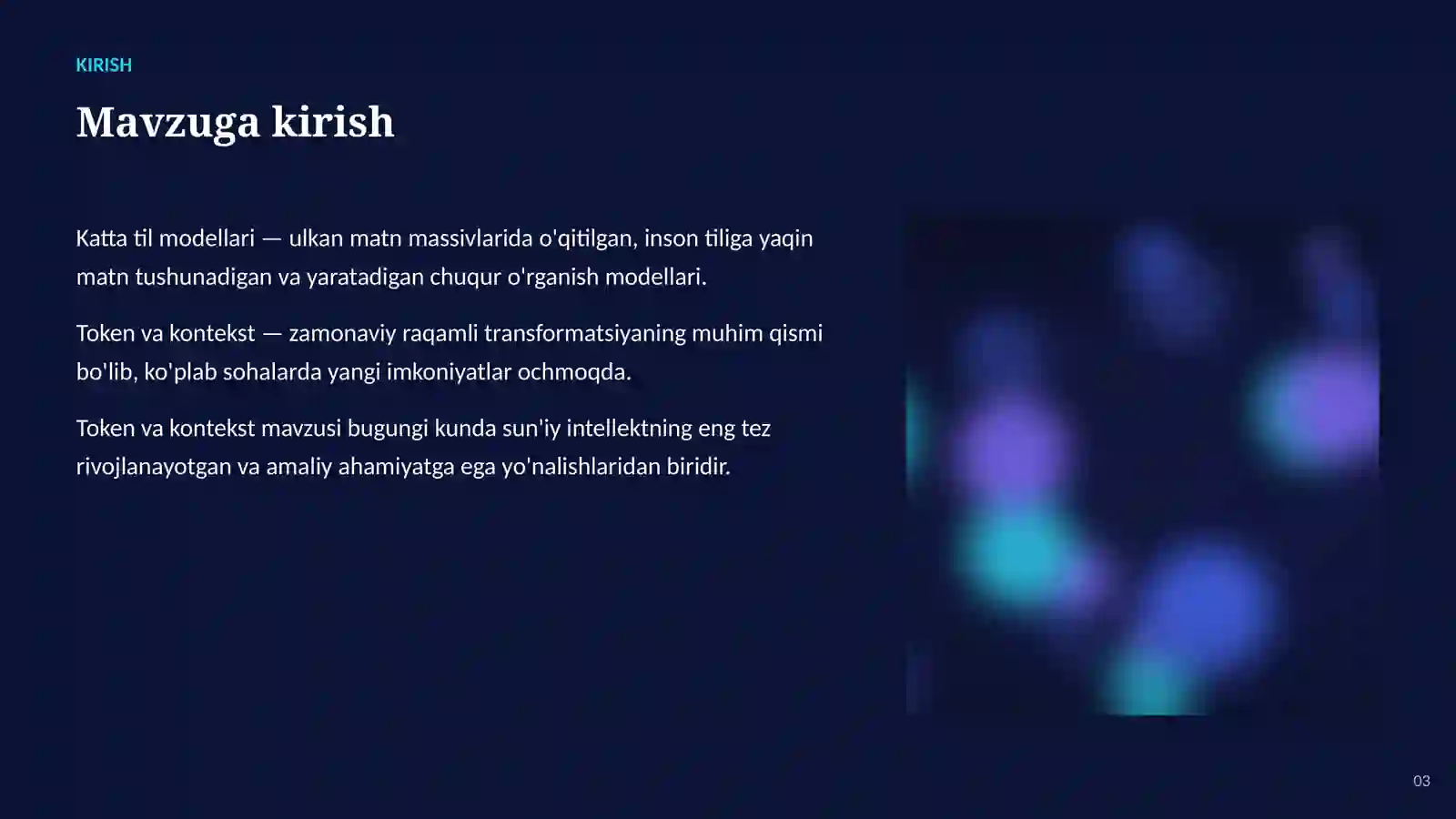 Katta til modellari (LLM) 3