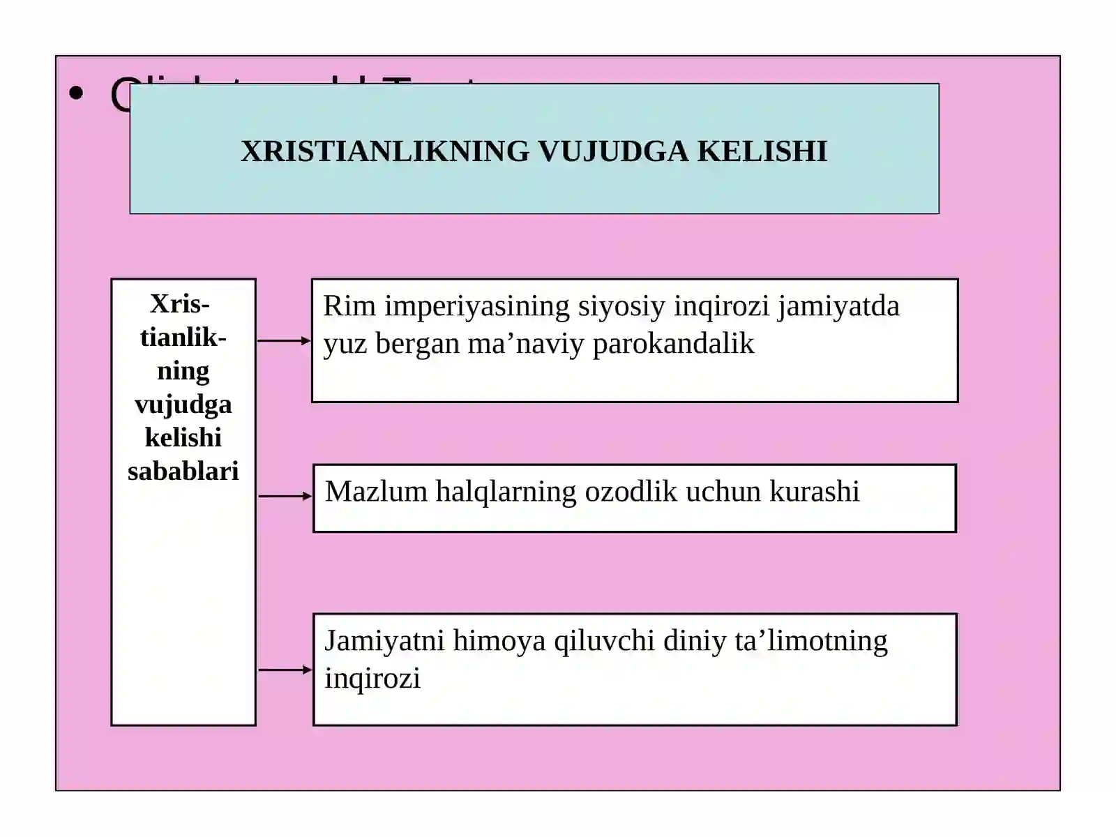XRISTIANLIK 3