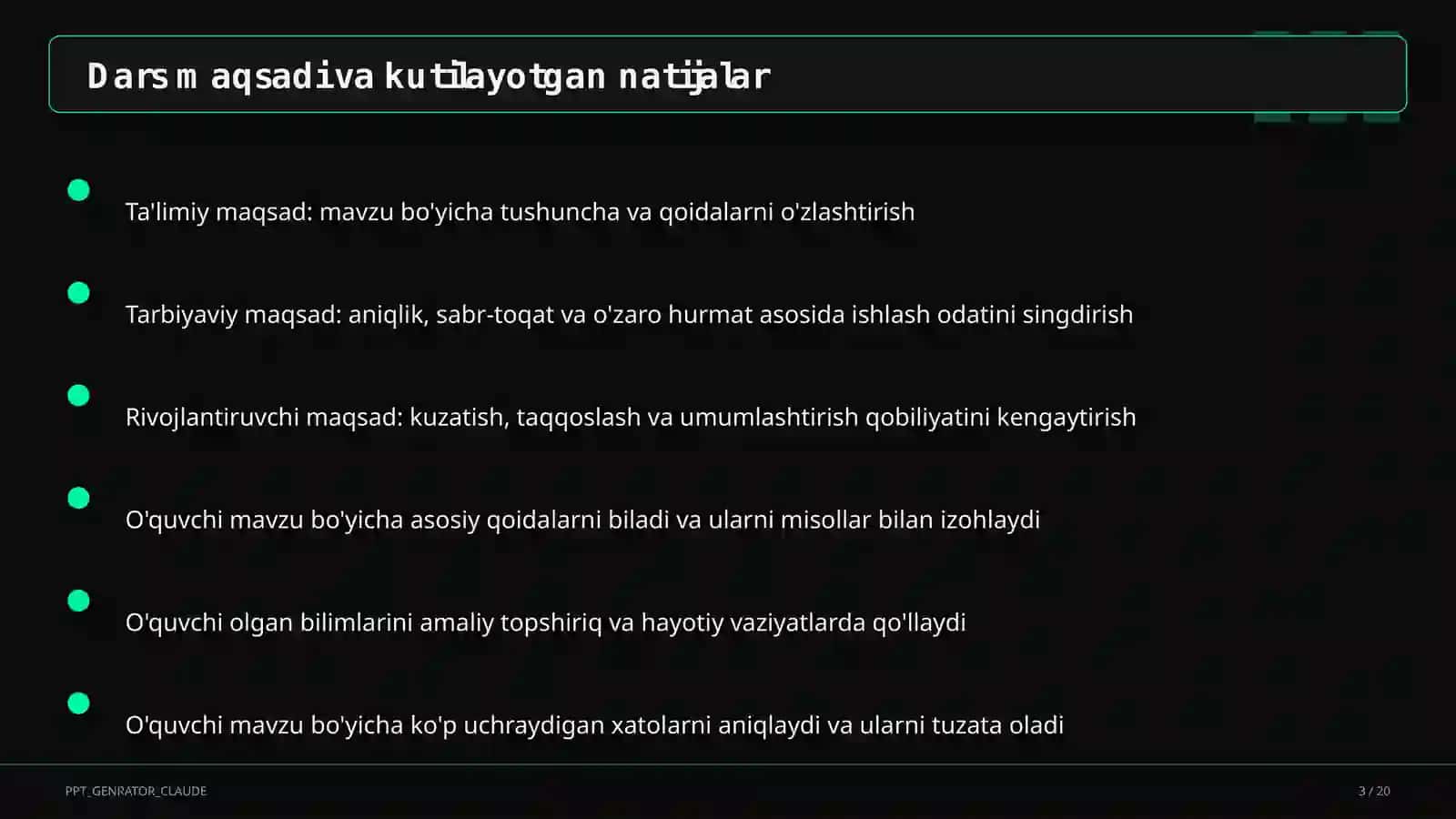 Kimyoviy formulalar va valentlik (7-sinf) 3
