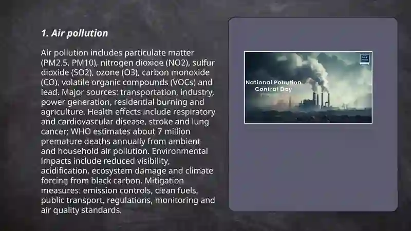 Environmental Pollution 3