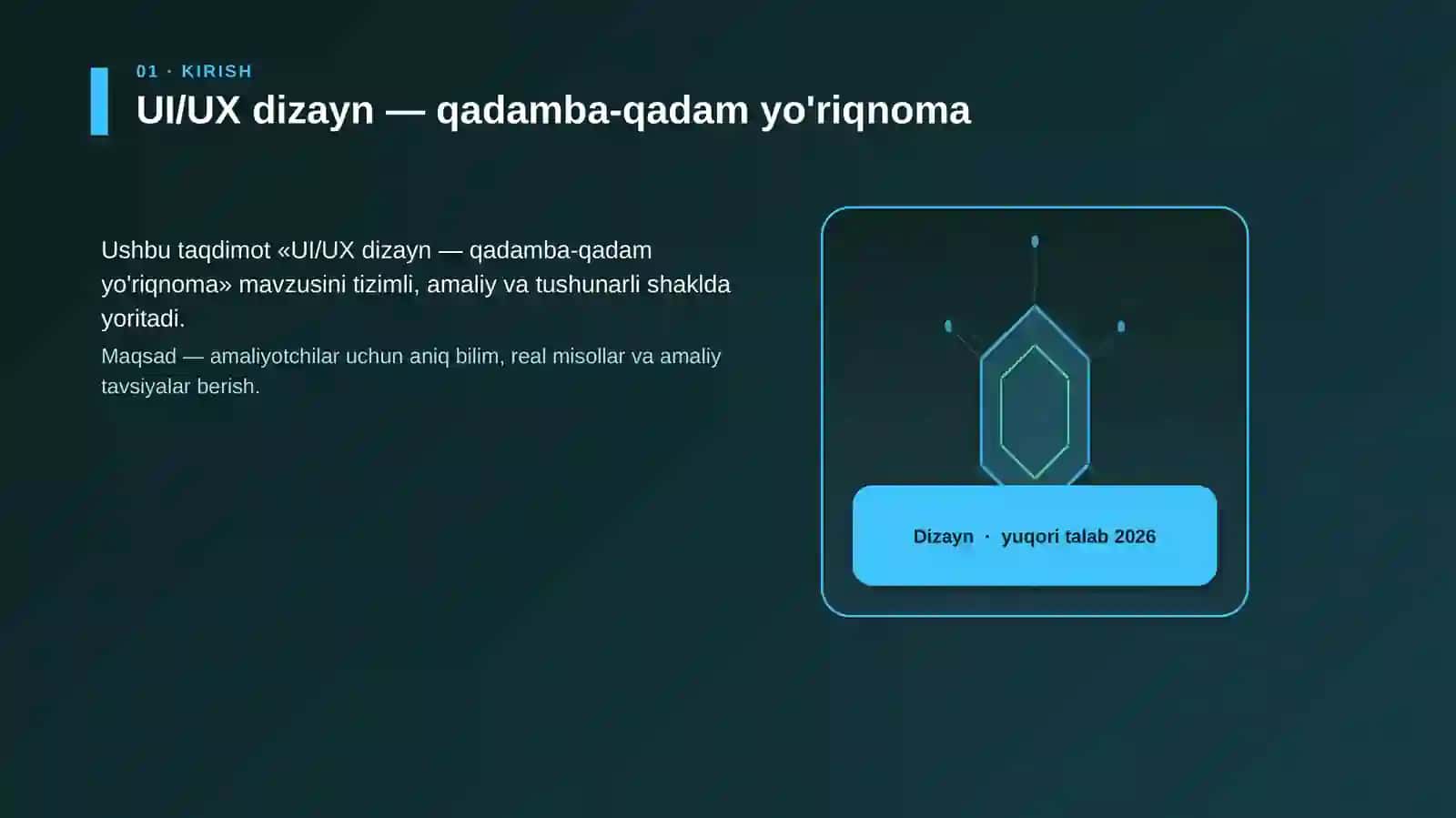 UI/UX dizayn — qadamba-qadam yo'riqnoma 3