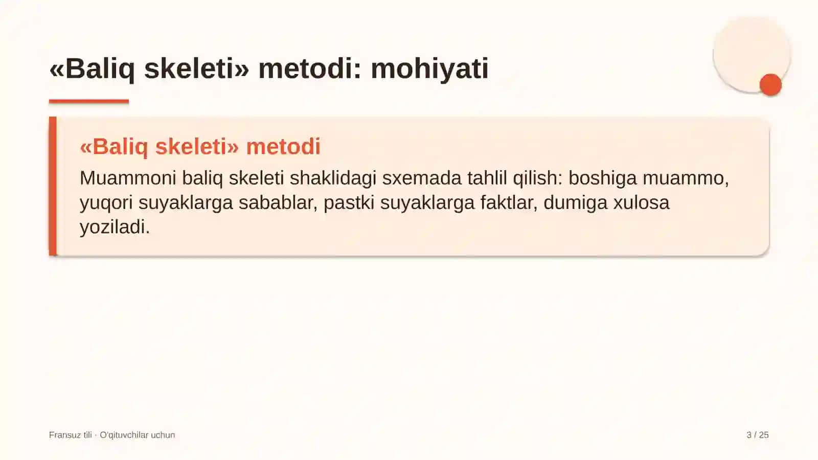 fransuz tili darslarida baliq skeleti metodidan foydalanish 9456 3