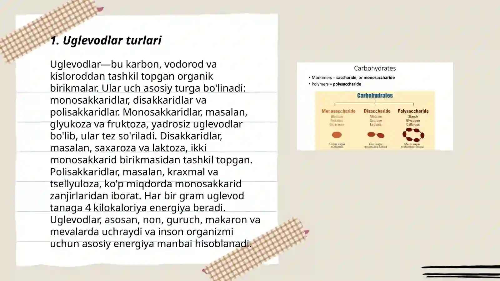 Uglevodlar 3