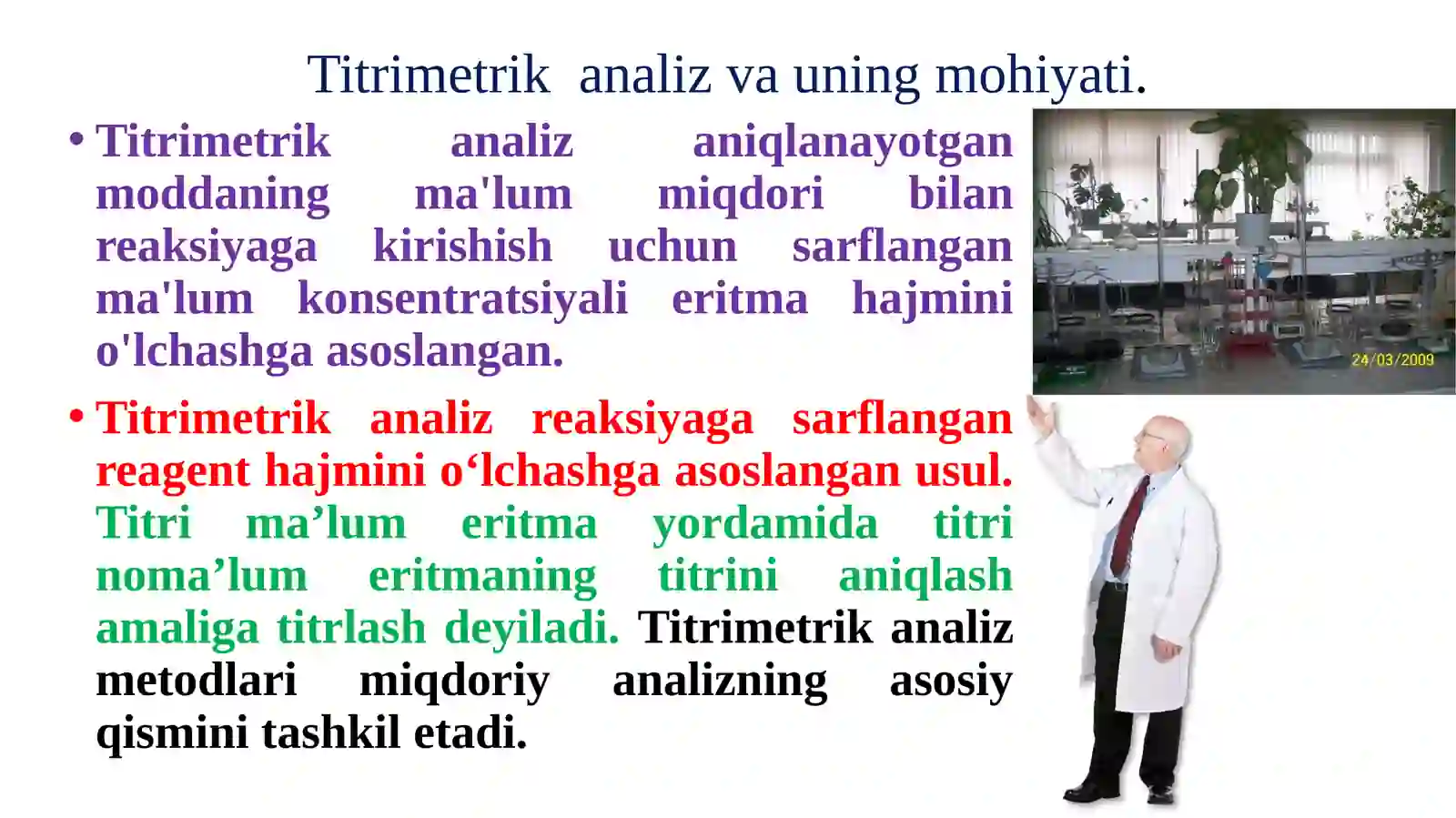 Titrimetrik analiz. Uning moxiyati va metodlari 3