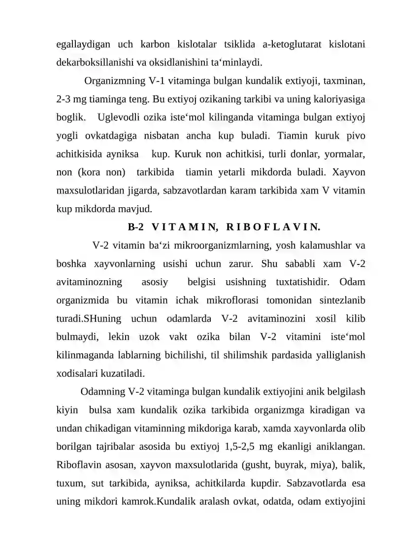 Suvda eriydigan vitaminlar 3