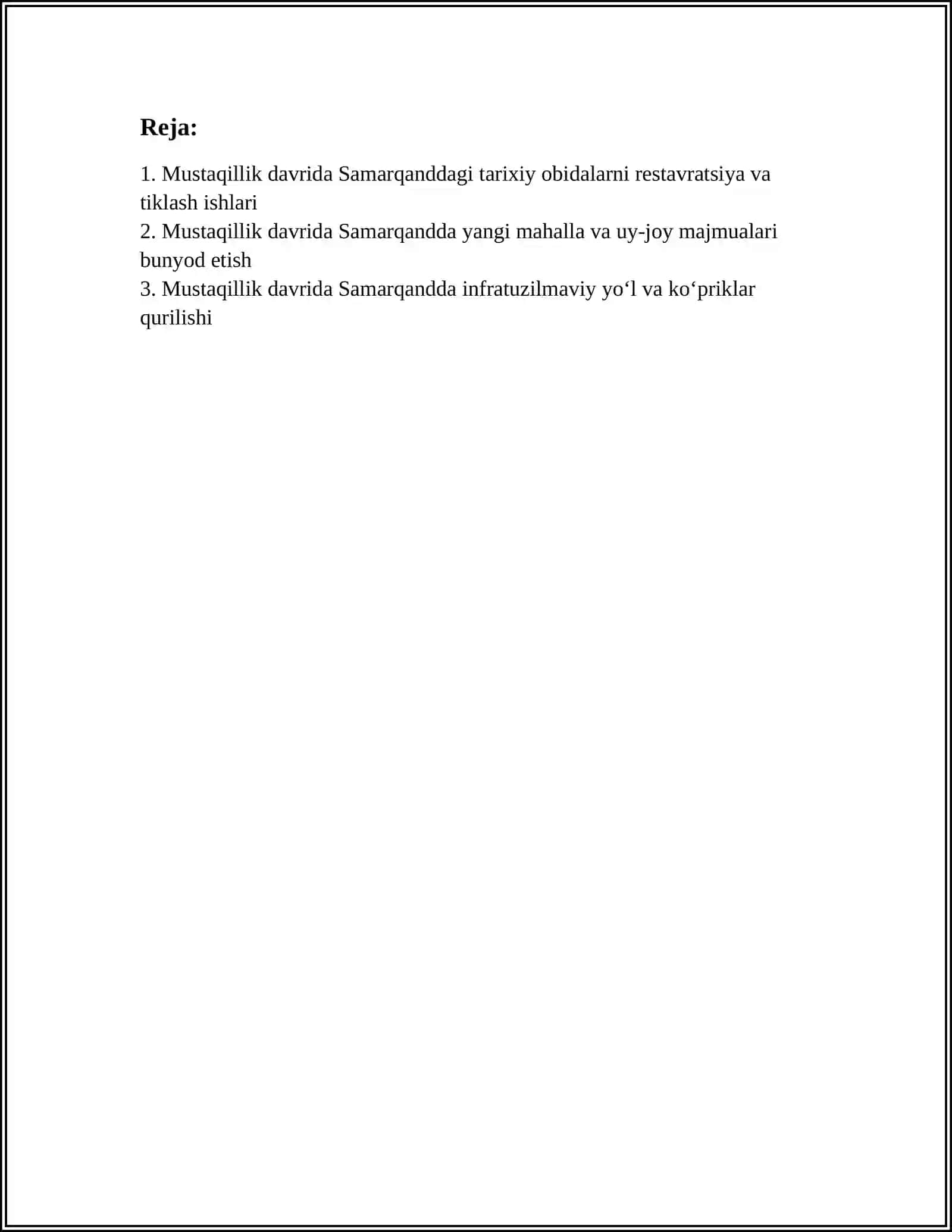 MUSTAQILLIK DAVRIDASAMARQANDDAGIBUNYODKORLIK ISHLARI 3