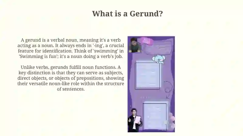 Understanding Gerunds 3