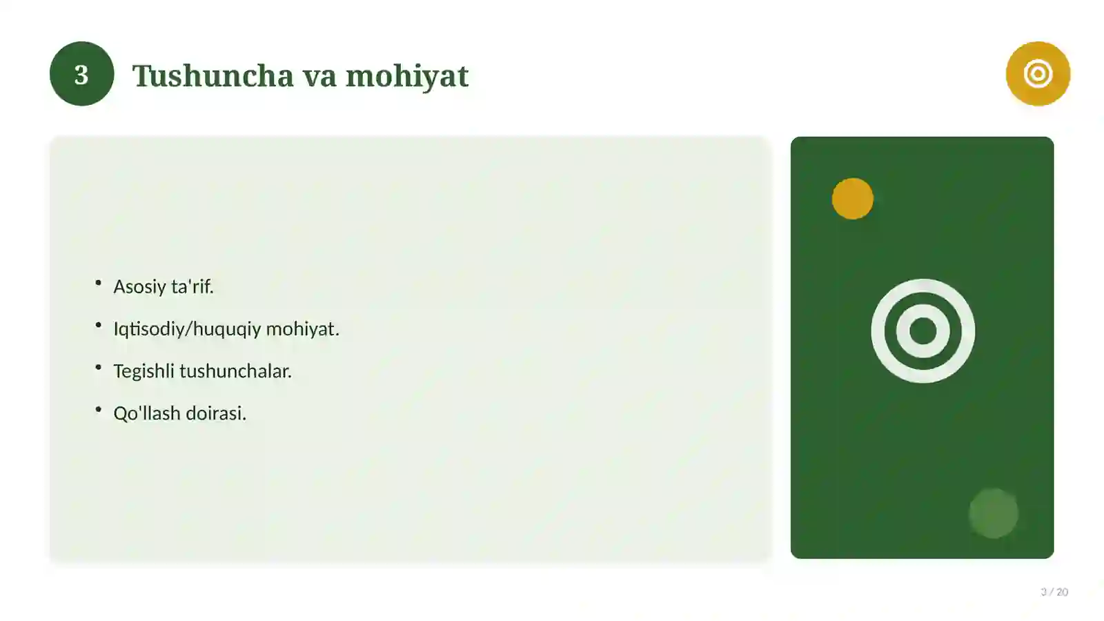 Fuqarolik-protsessual huquq: nazariy asoslari, an'anaviy yondashuvda (Bitiruv malakaviy ishi (diplom)) 3